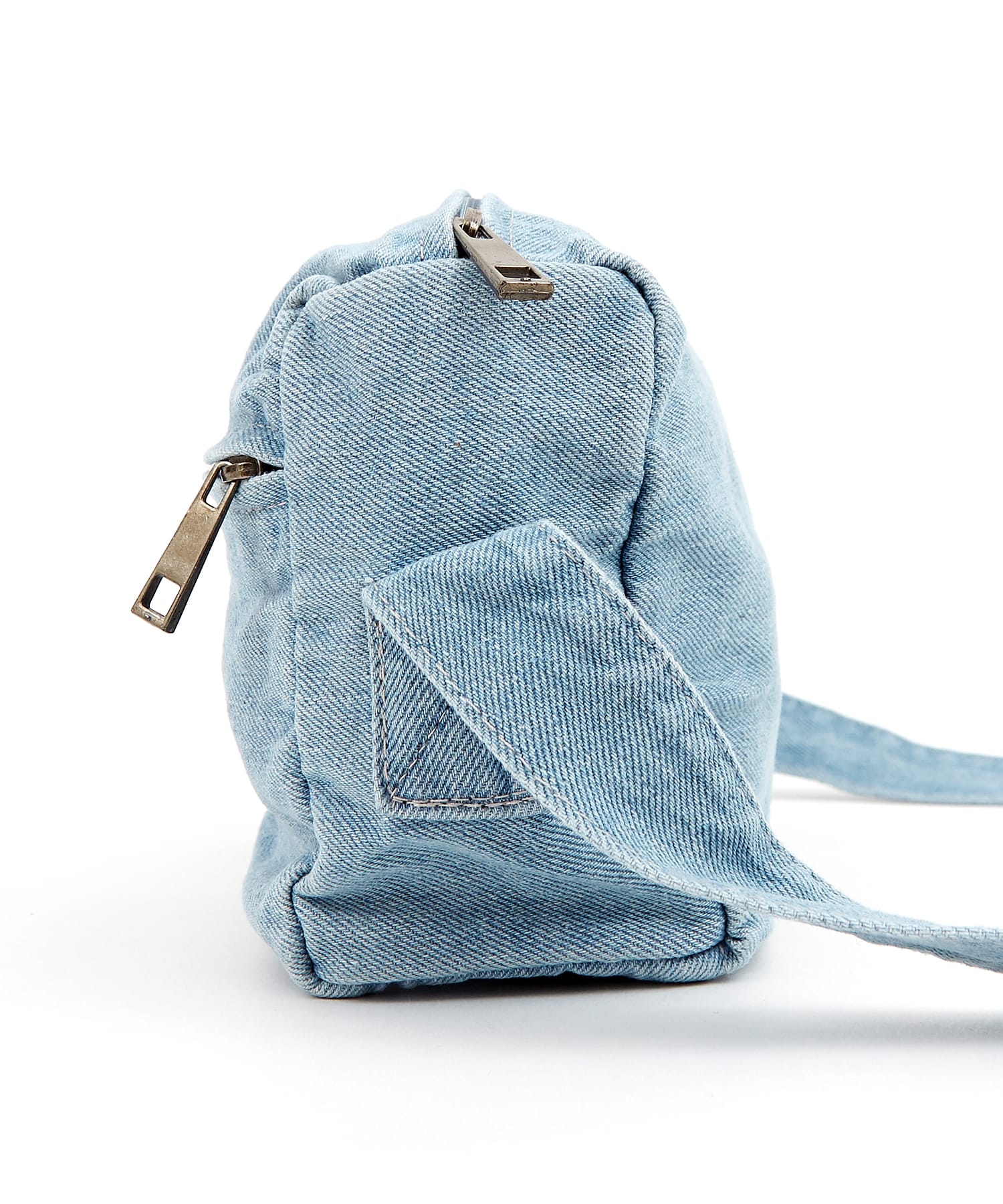 ハードウォッシュドデニムショルダーバッグ / ミニバッグ 鞄 ankoROCK