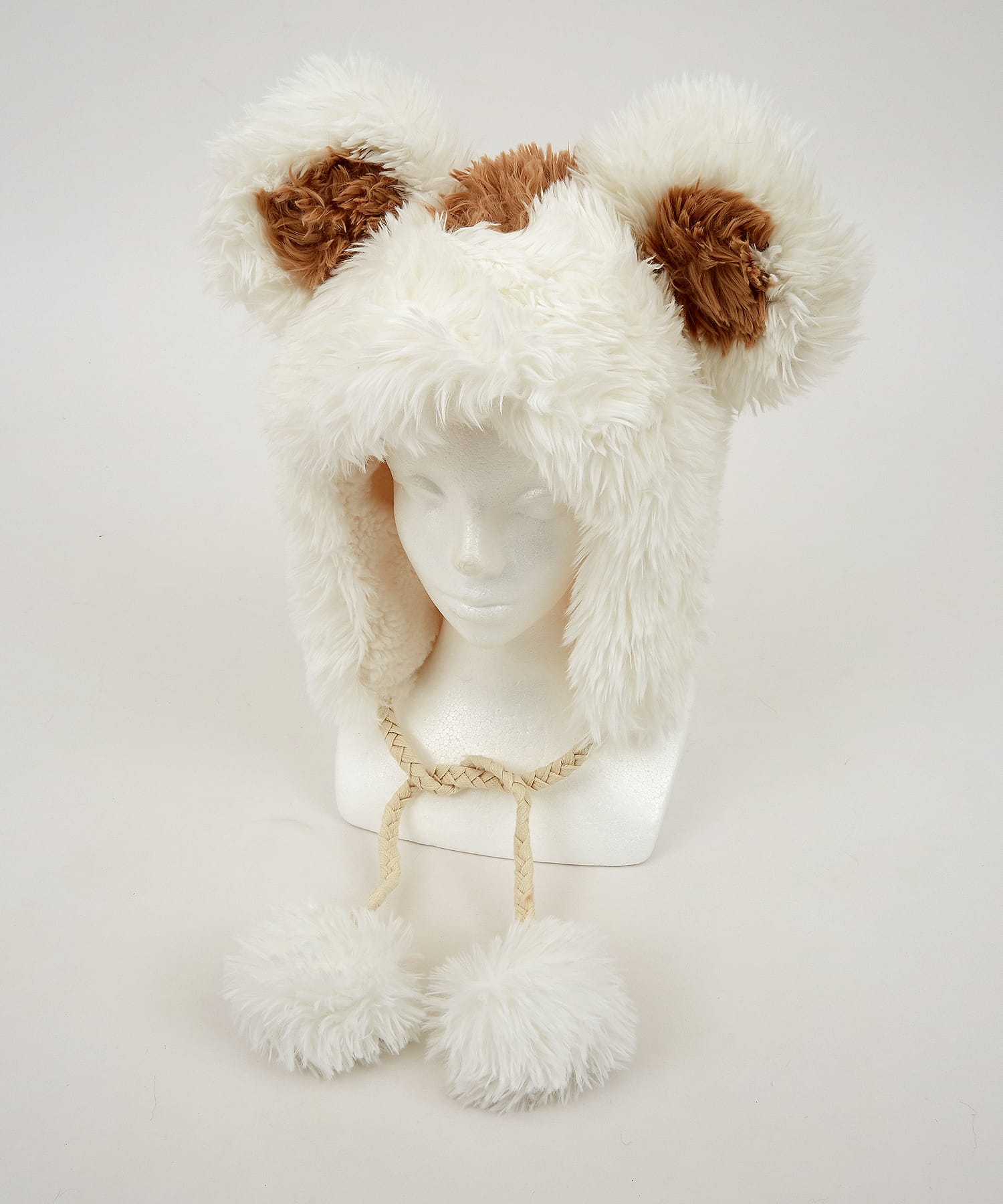 耳付きファーフード / レディース メンズ ユニセックス 帽子