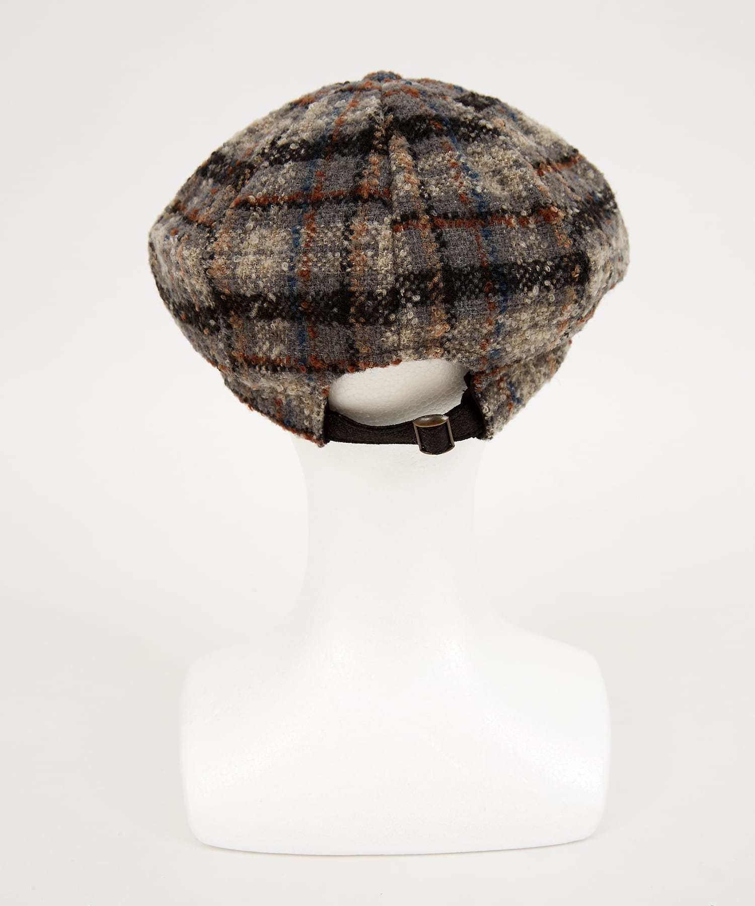 チェック柄ネップツイードキャスケット / メンズ レディース ユニ