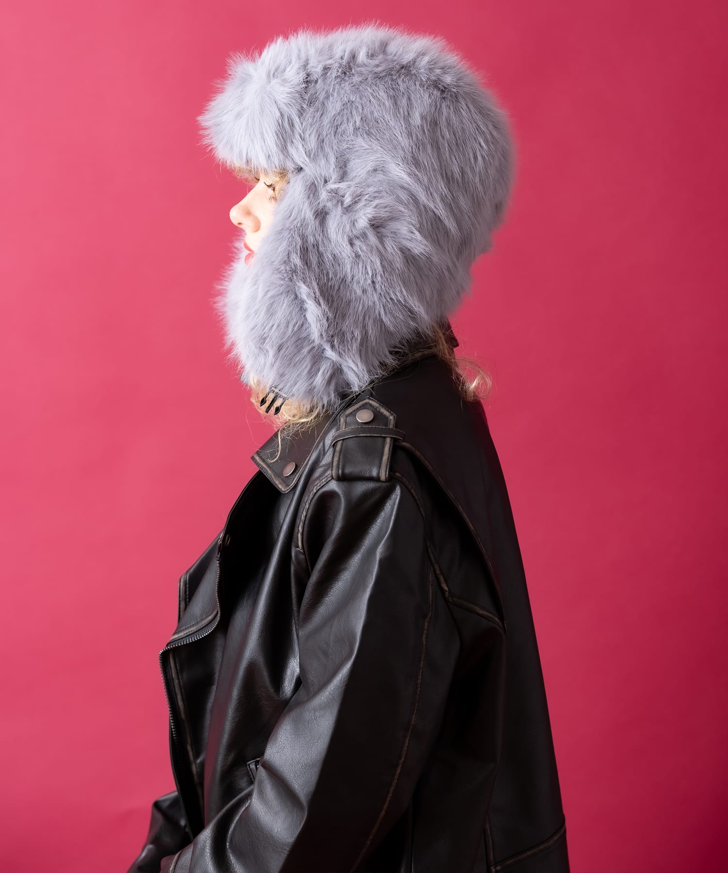 NIKE ACG フライトキャップ　ファー　ニット　帽子　ハット NIKE - NIKE ACG フライトキャップ ファー ニット 帽子 ハットの