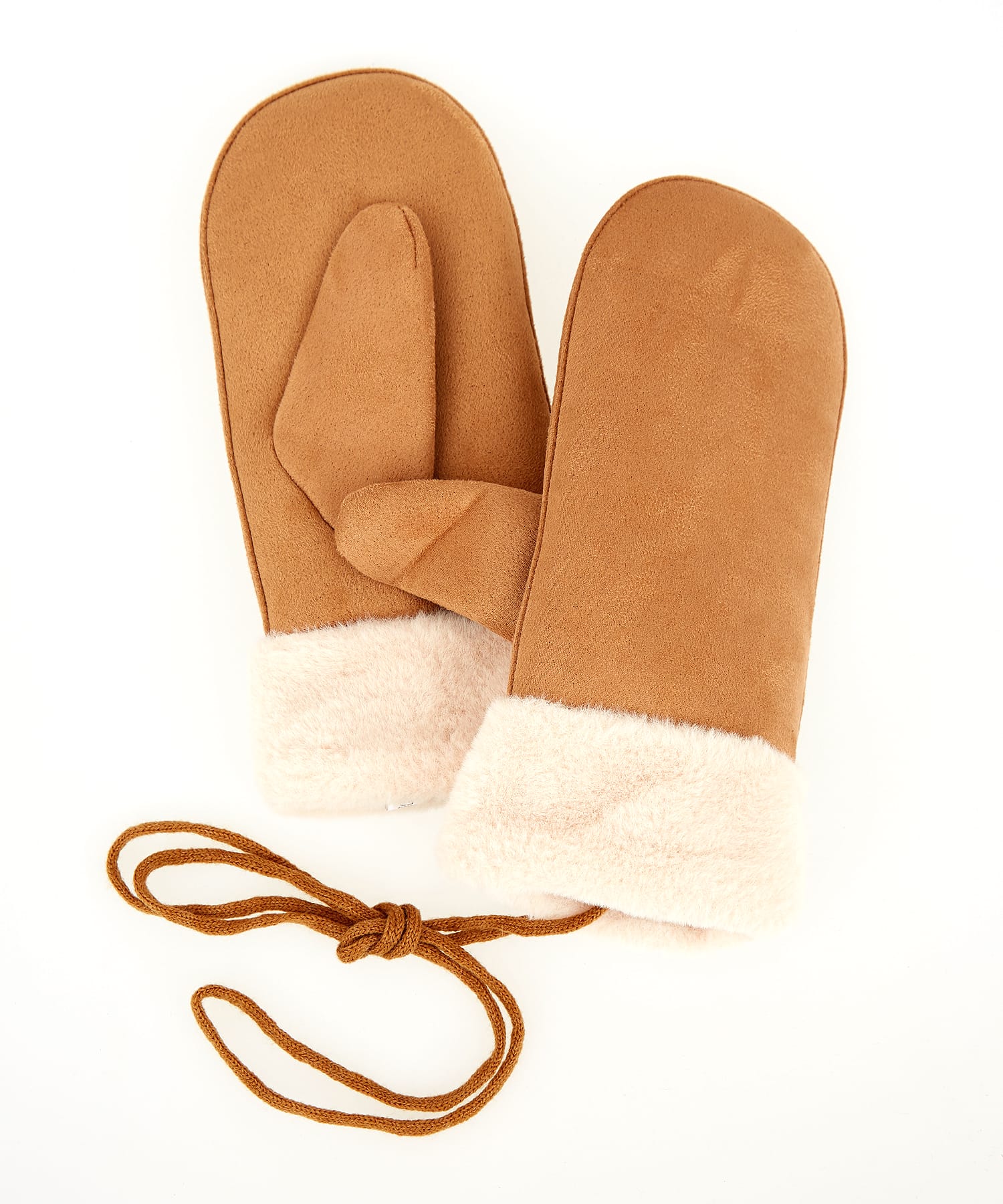 スウェードムートンミトン / 手袋 グローブ ボンディングファー