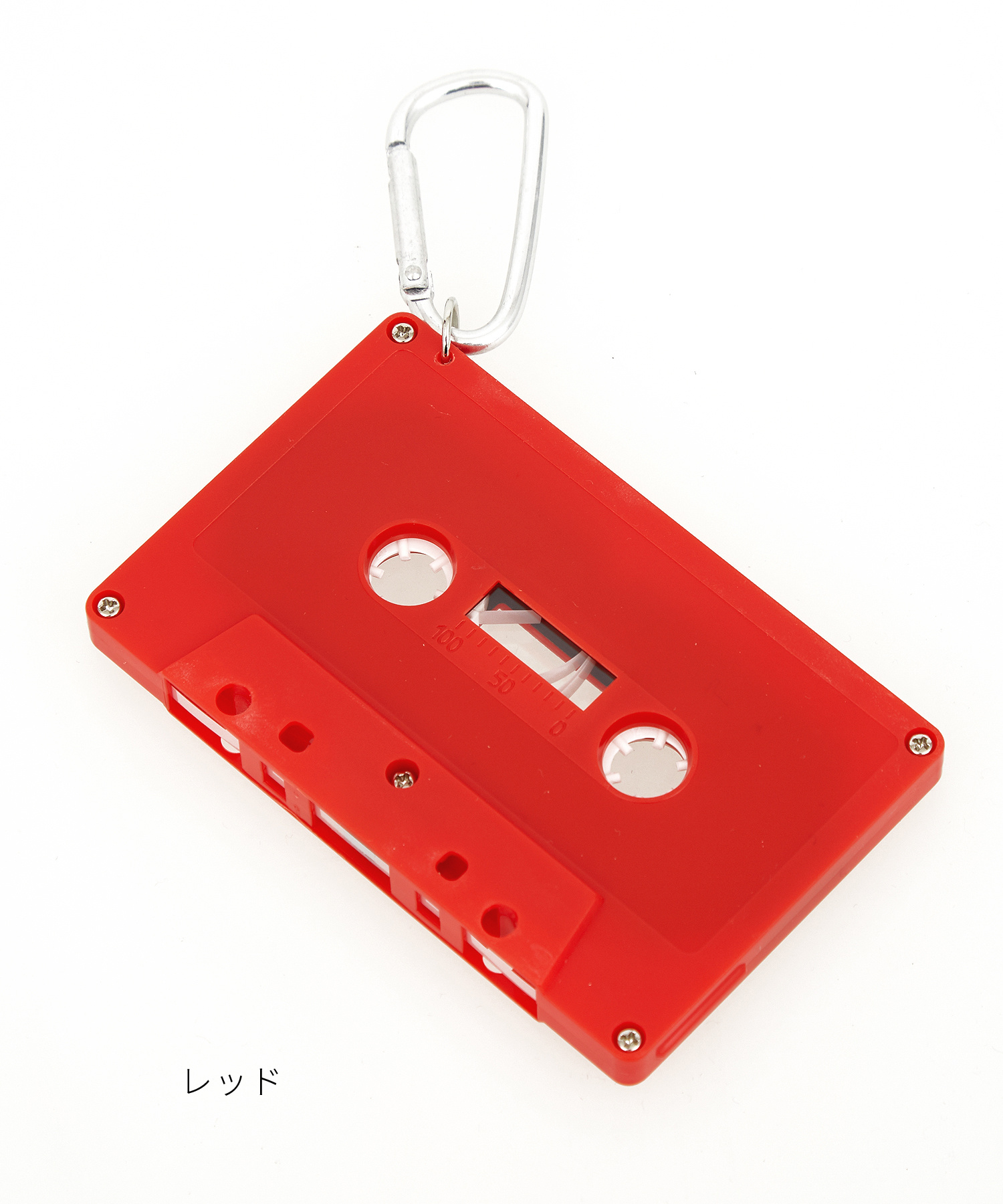 カセットテープカラビナキーホルダー / メンズ レディース ユニ