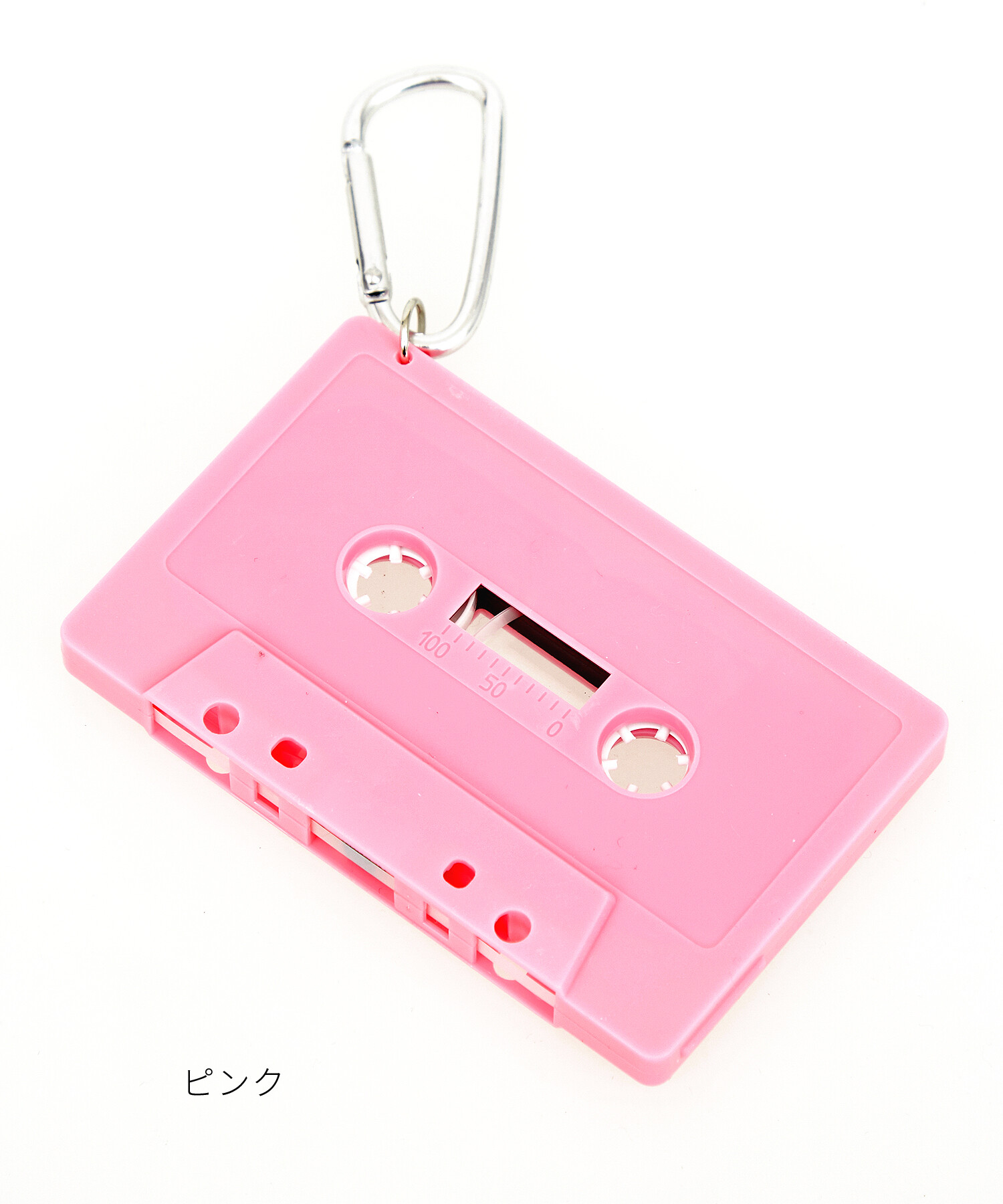 カセットテープカラビナキーホルダー / メンズ レディース ユニ