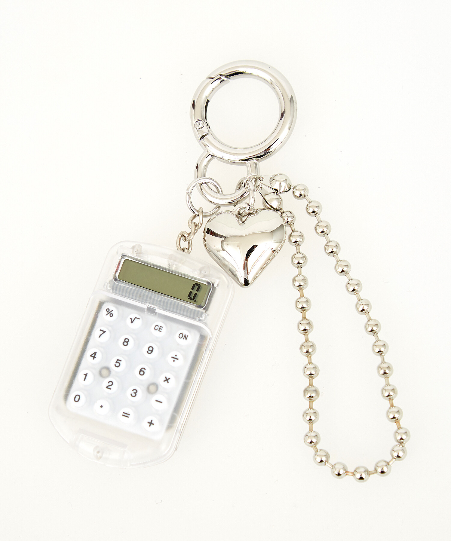chage&aska キーホルダー 缶バッジ 電卓 電卓キーホルダー / メンズ レディース ユニセックス キーリング