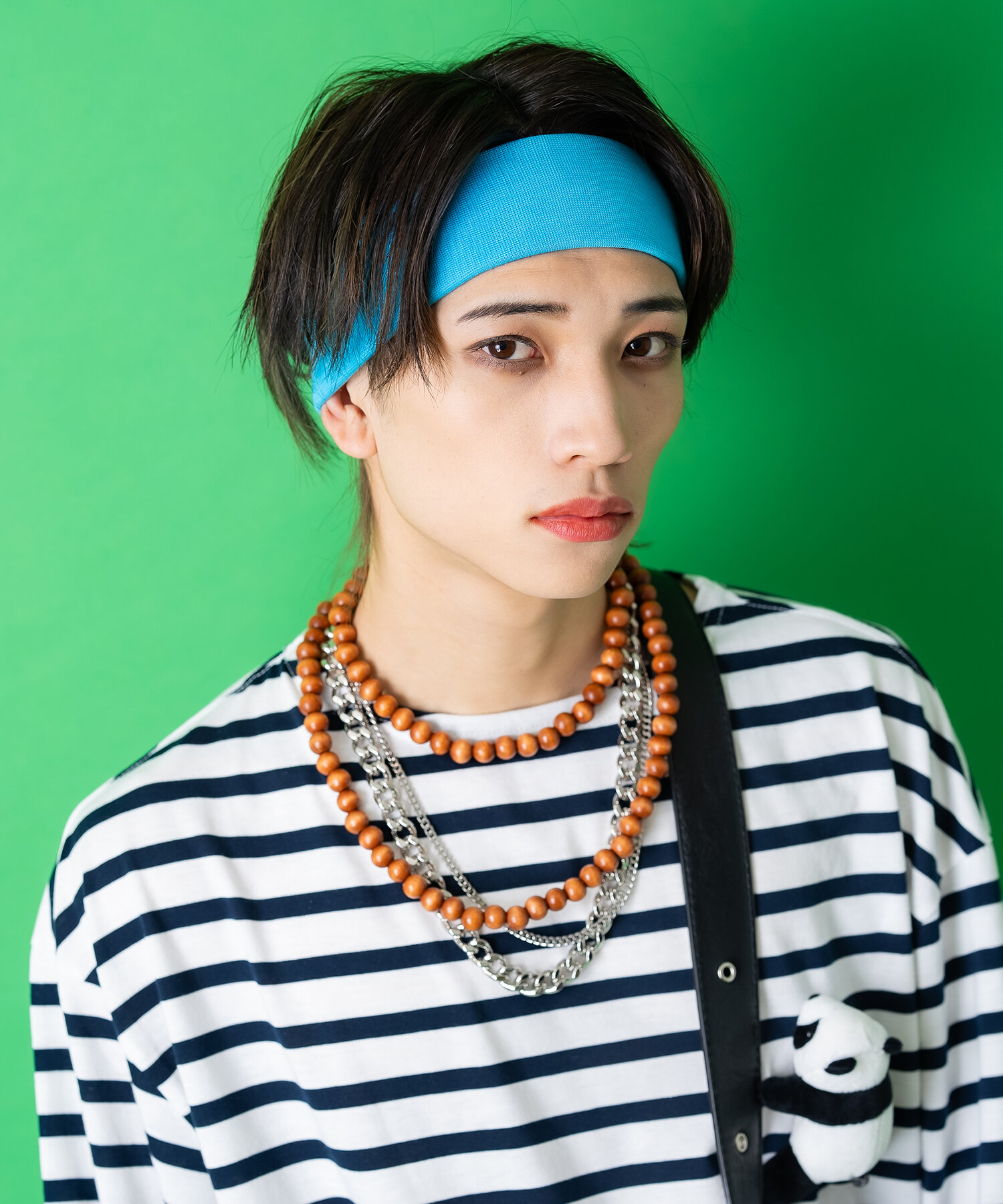 ミニマルワイドヘアバンド / ヘッドバンド メンズ レディース ユニ 