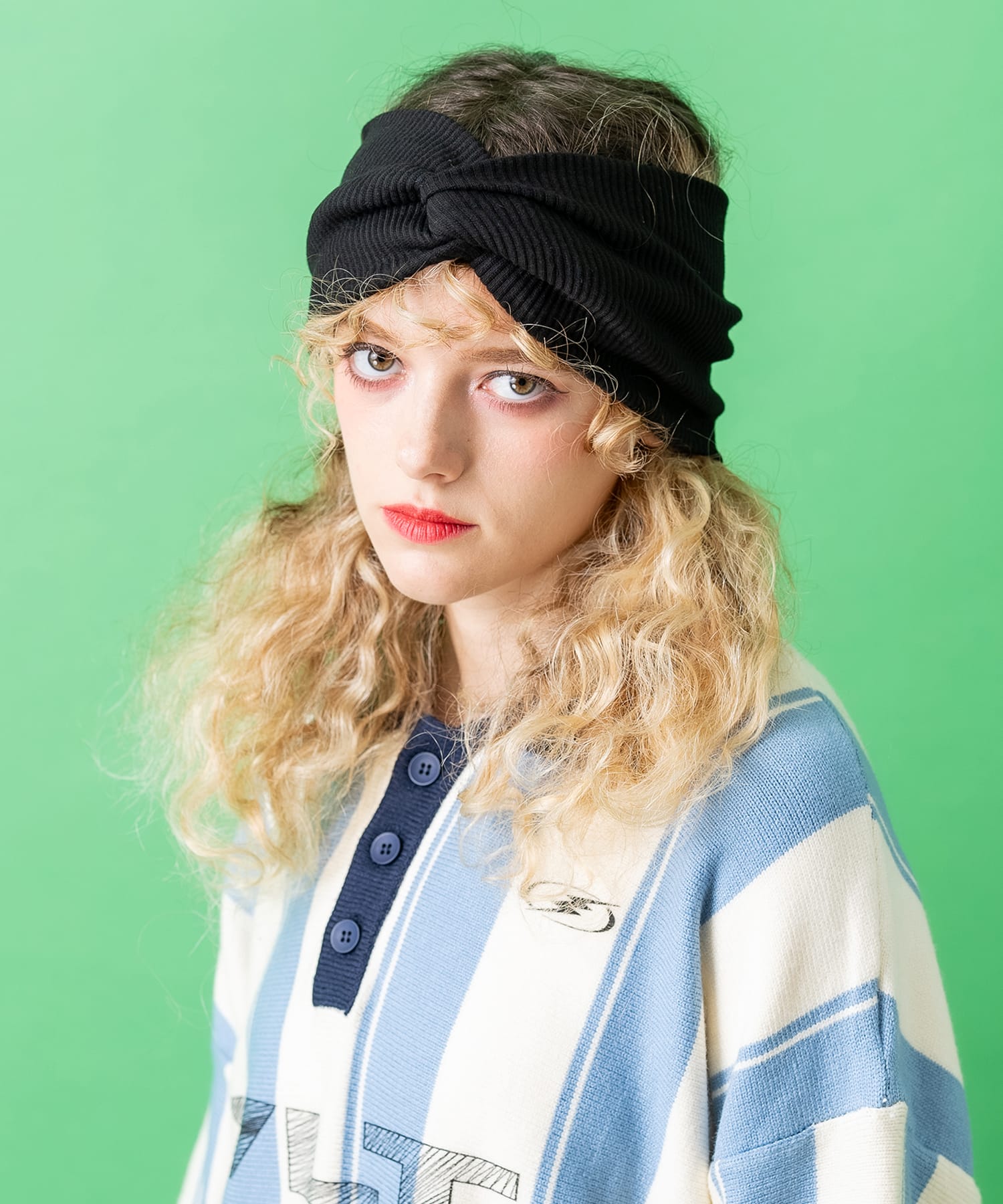 リブ素材 ヘアバンド LIAN ヘアバンド シンプルリブヘアバンド : ZOZOTOWN Yahoo!店