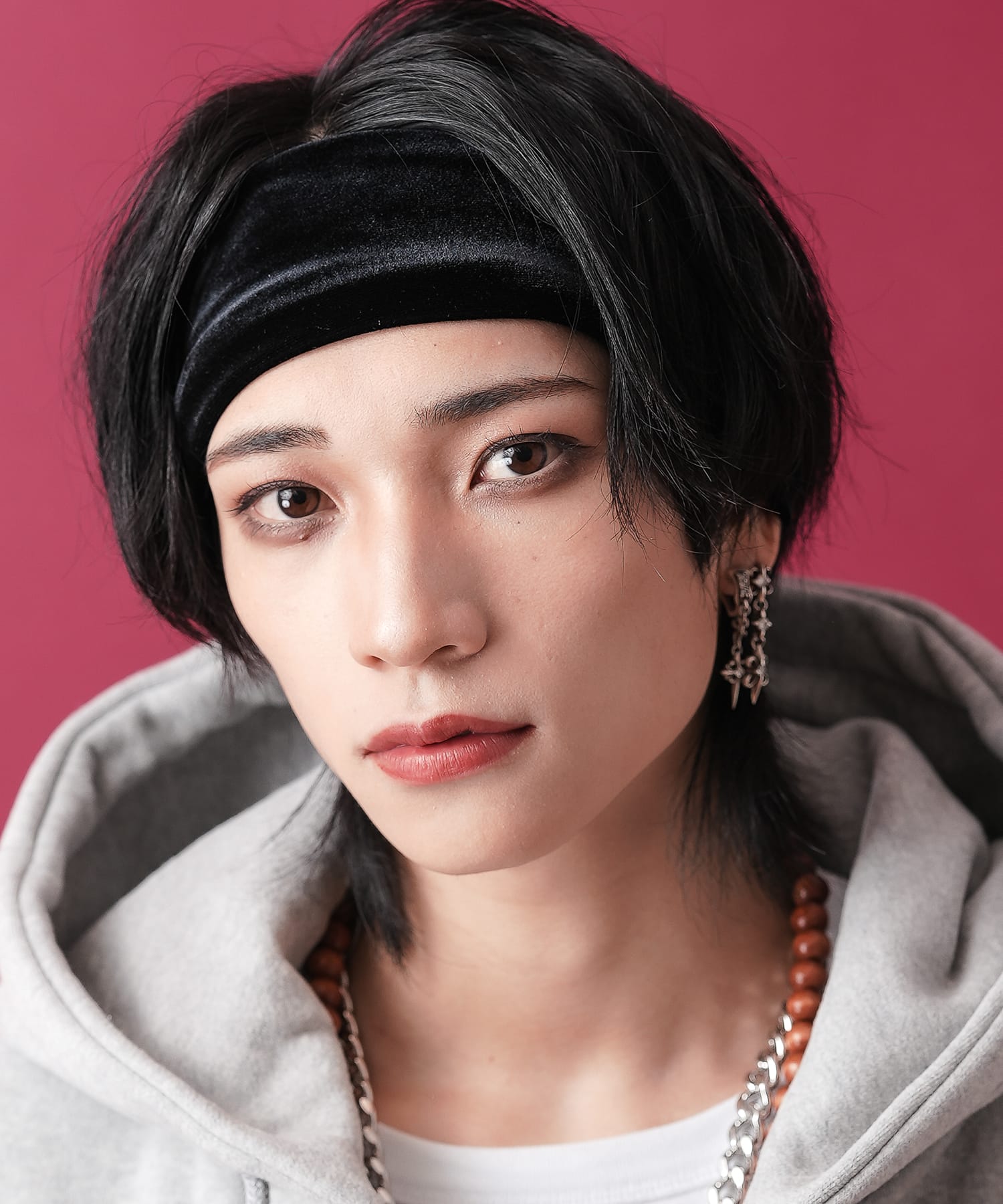 an meets zakka ベロアヘアバンド