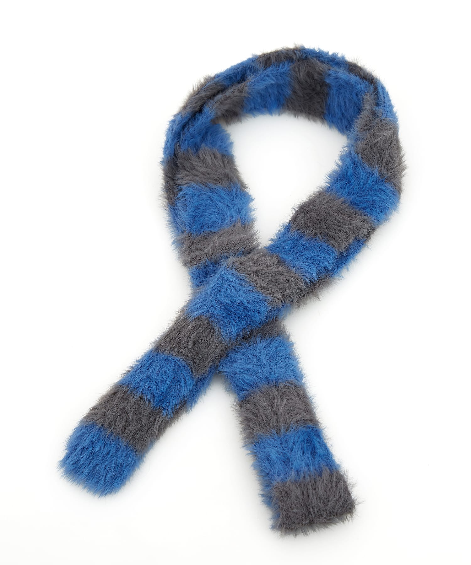 Paloma wool青いニットフード付きスカーフ Paloma wool 青色ニット