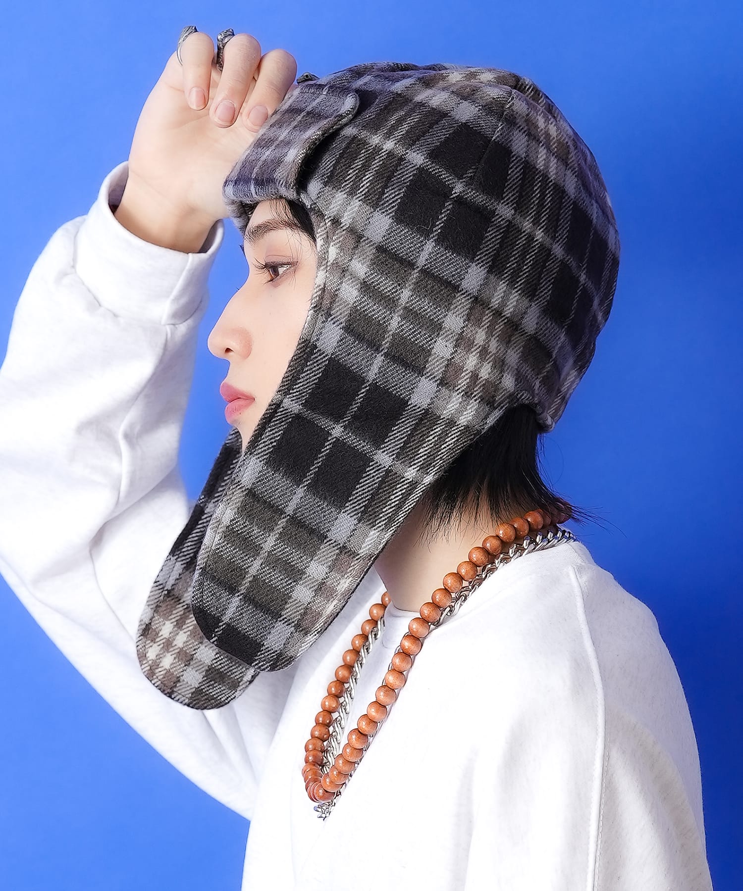 モモ様　CHANEL フライト帽　フライトキャップ　ハット 新品未使用 CHANEL シャネル ココ ネージュ フライトキャップ