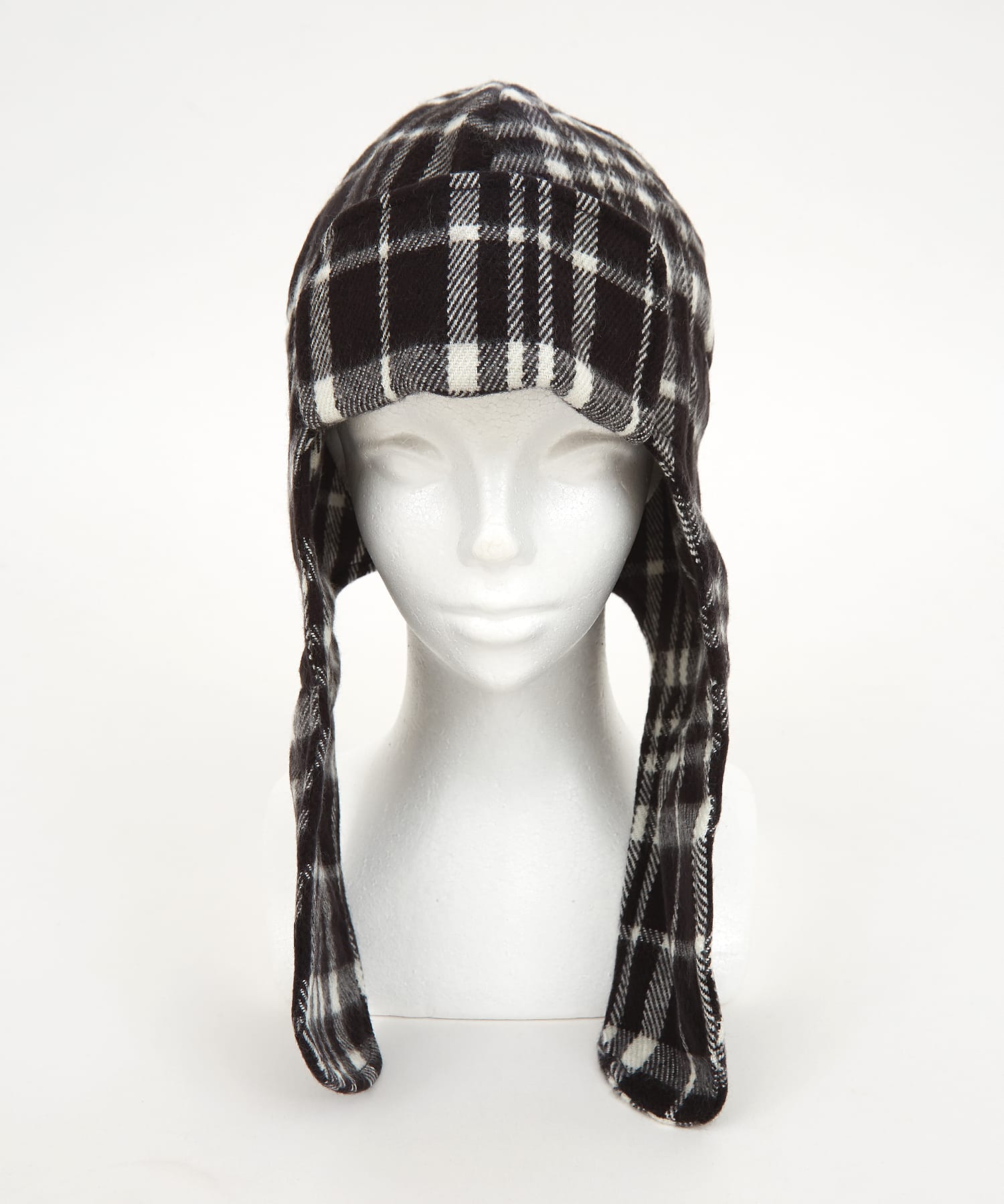 チェック柄フライトキャップ / メンズ レディース ユニセックス