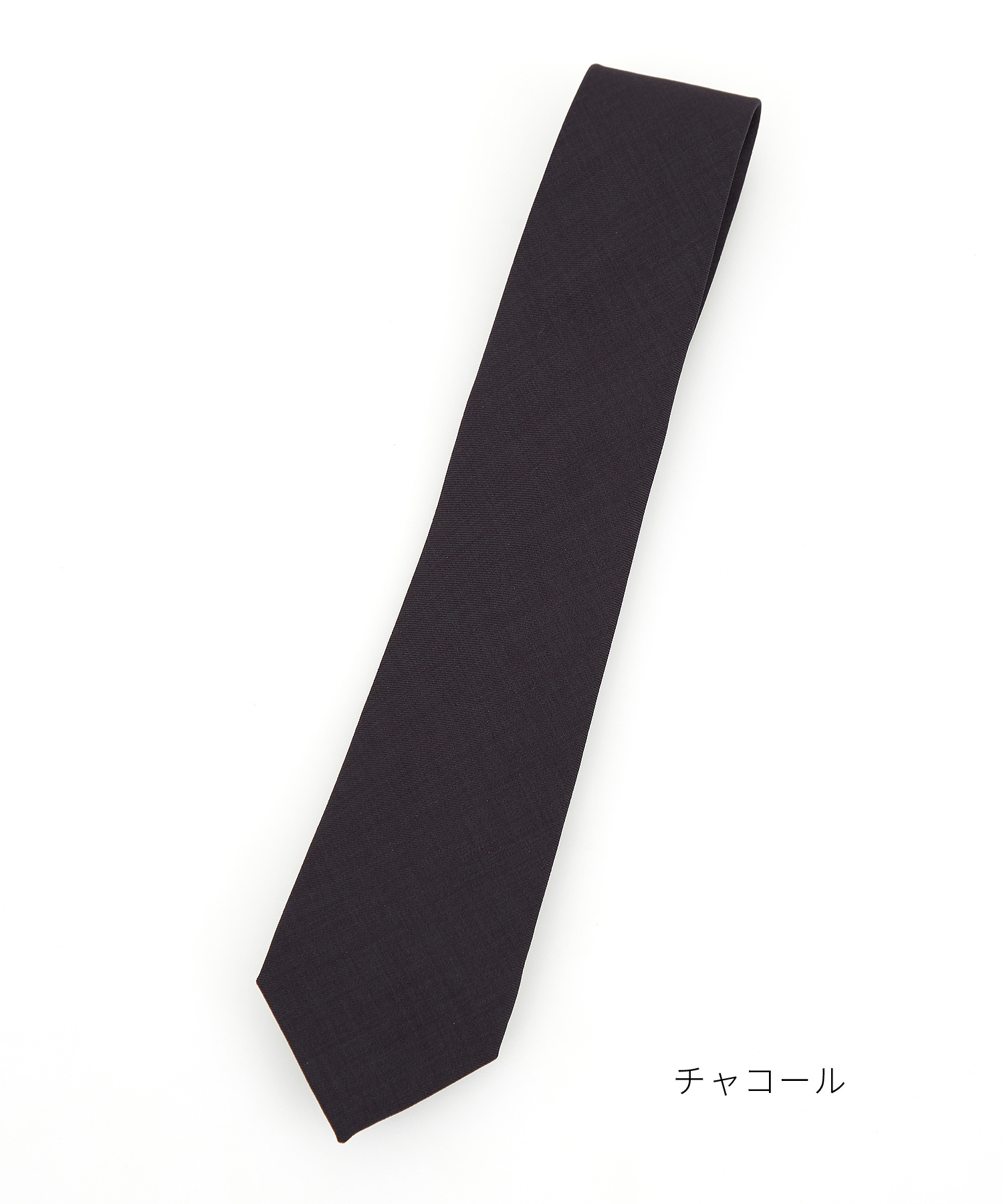 スーツ生地ネクタイ / メンズ レディース ユニセックス 柄 無地