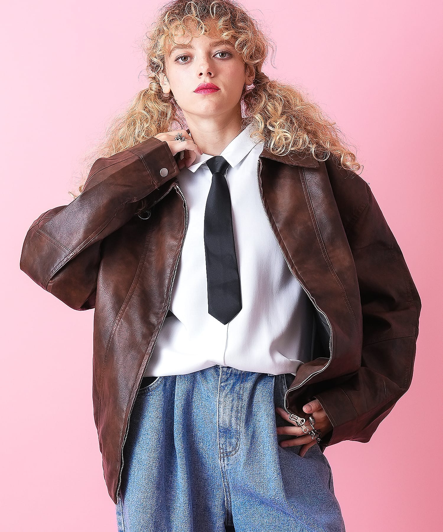 【期間限定 5％OFF】 an meets zakka ワンタッチショートネクタイ