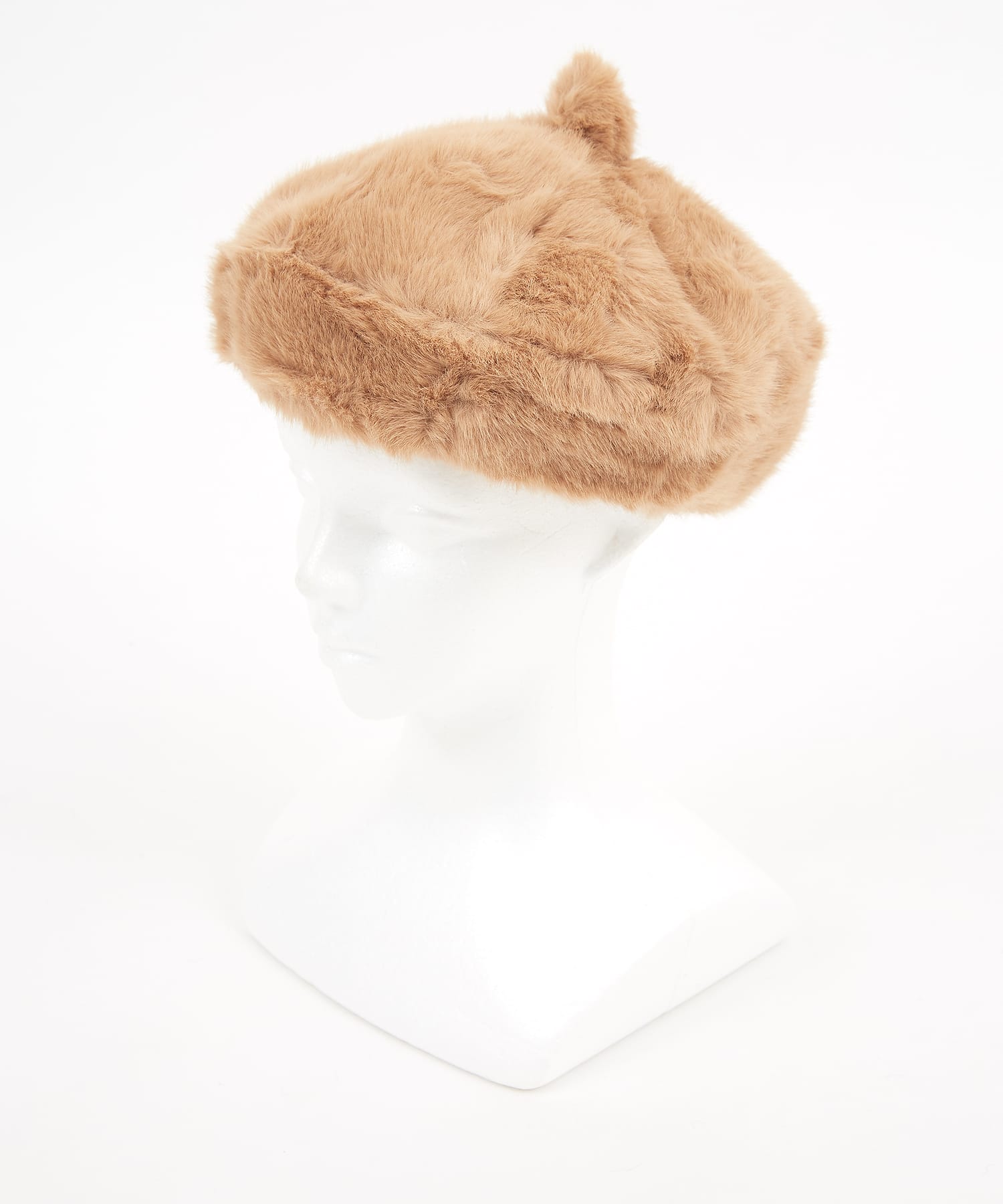 モコモコボリュームファーベレー帽 / レディース メンズ ユニセックス