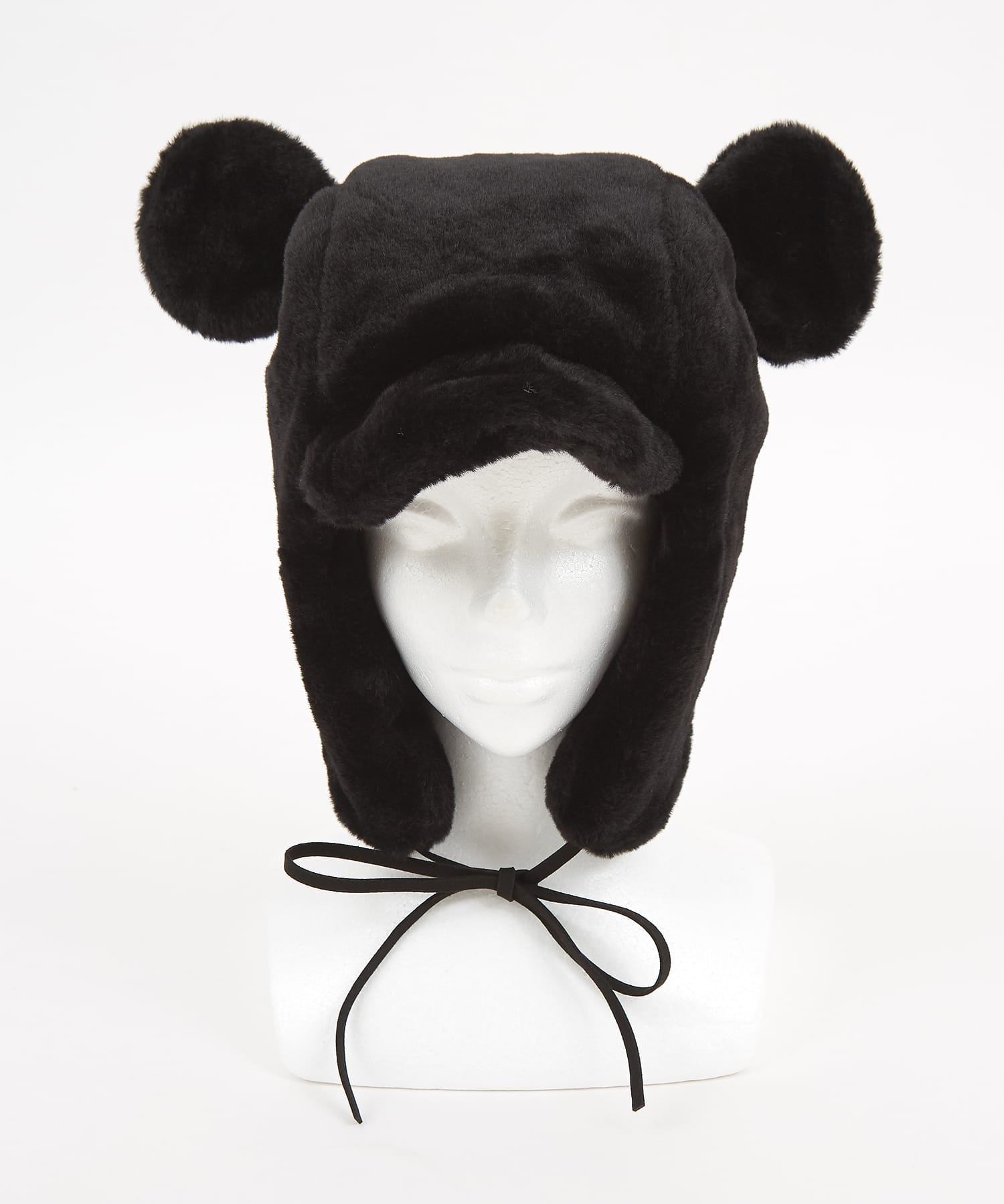 クマ耳イヤーフラップファーフード / レディース メンズ ユニセックス