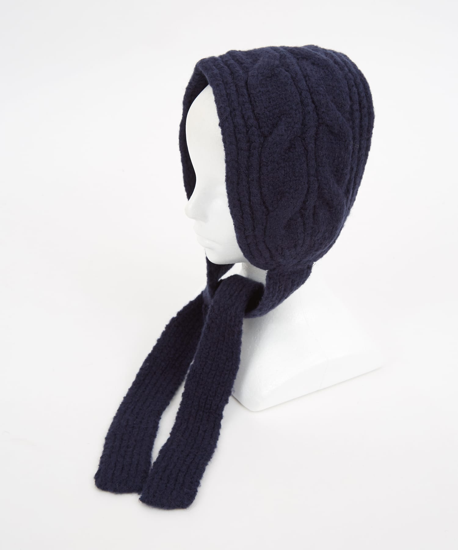 ケーブルニットイヤーマフ / 耳当て レディース メンズ ユニセックス