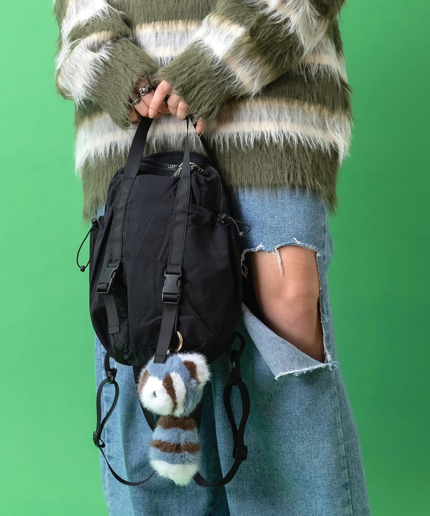 マットナイロン2WAYワンショルダーバッグ / レディース メンズ ユニ