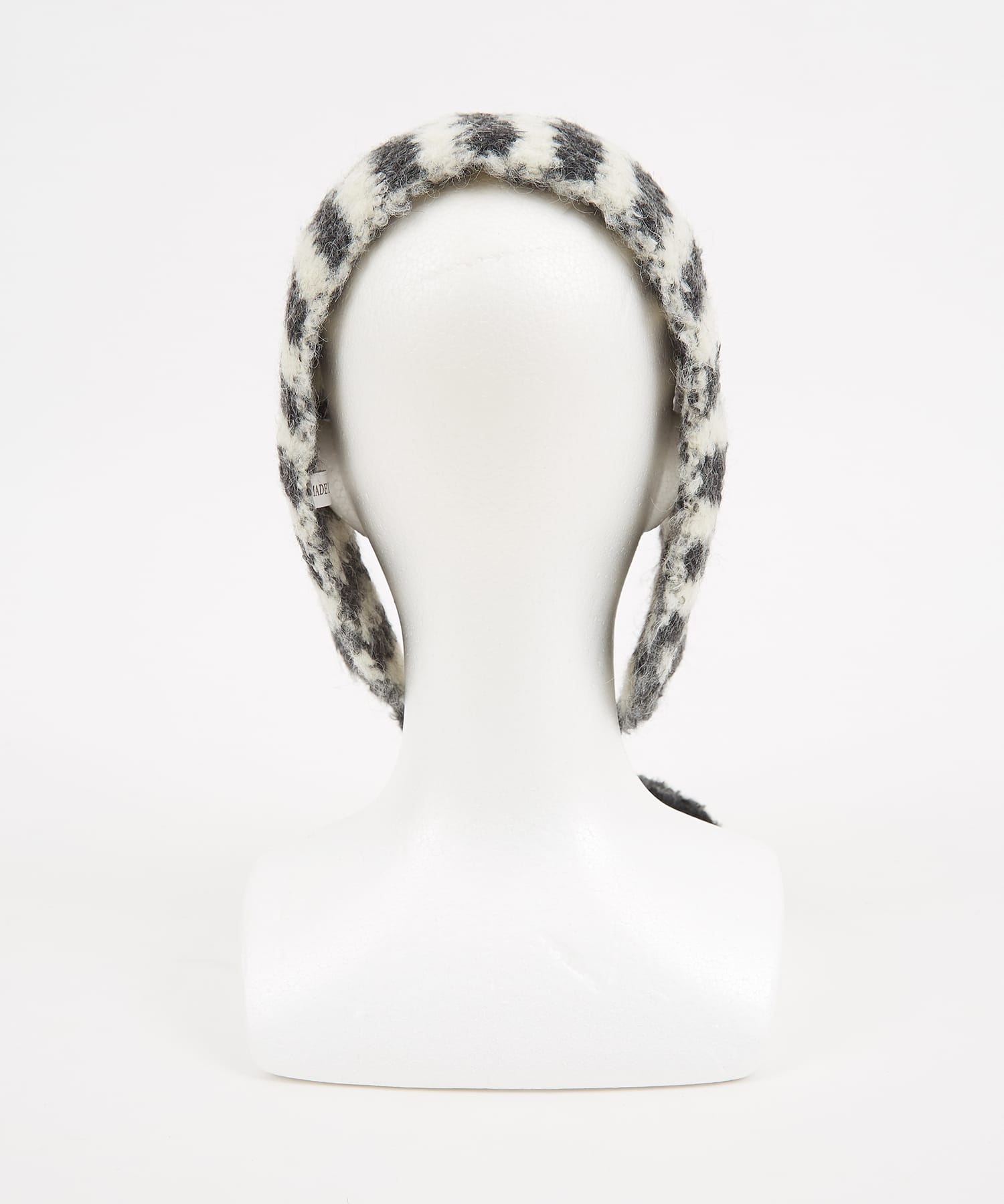 ボーダーファーニットイヤーマフ / 耳当て レディース メンズ