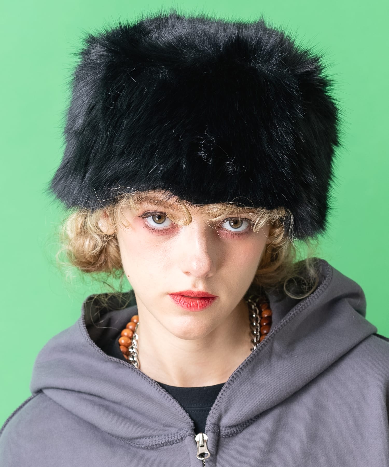 an meets zakka ファーロシアンハット