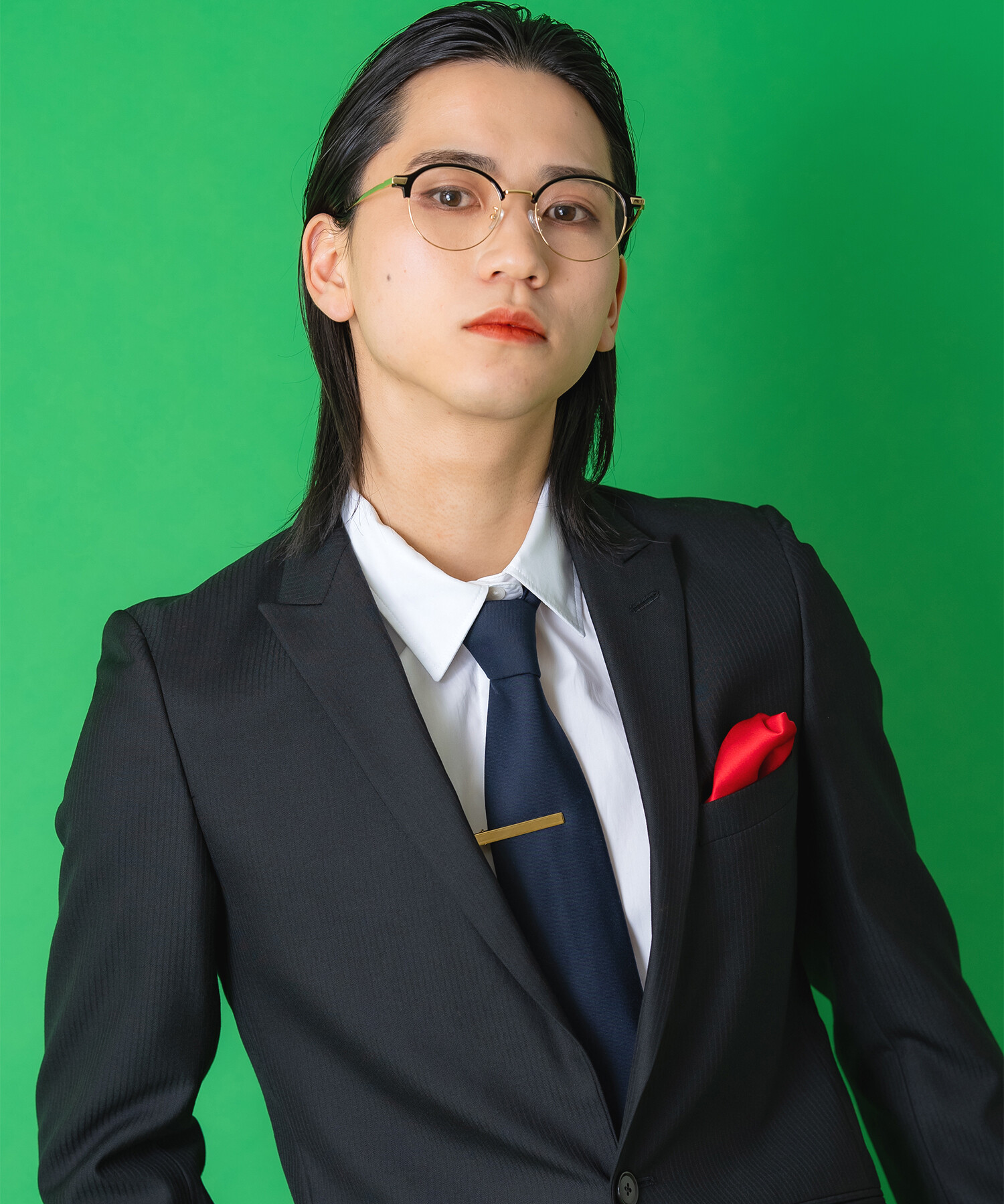 フォーマルスーツ生地ネクタイ / メンズ レディース ユニセックス