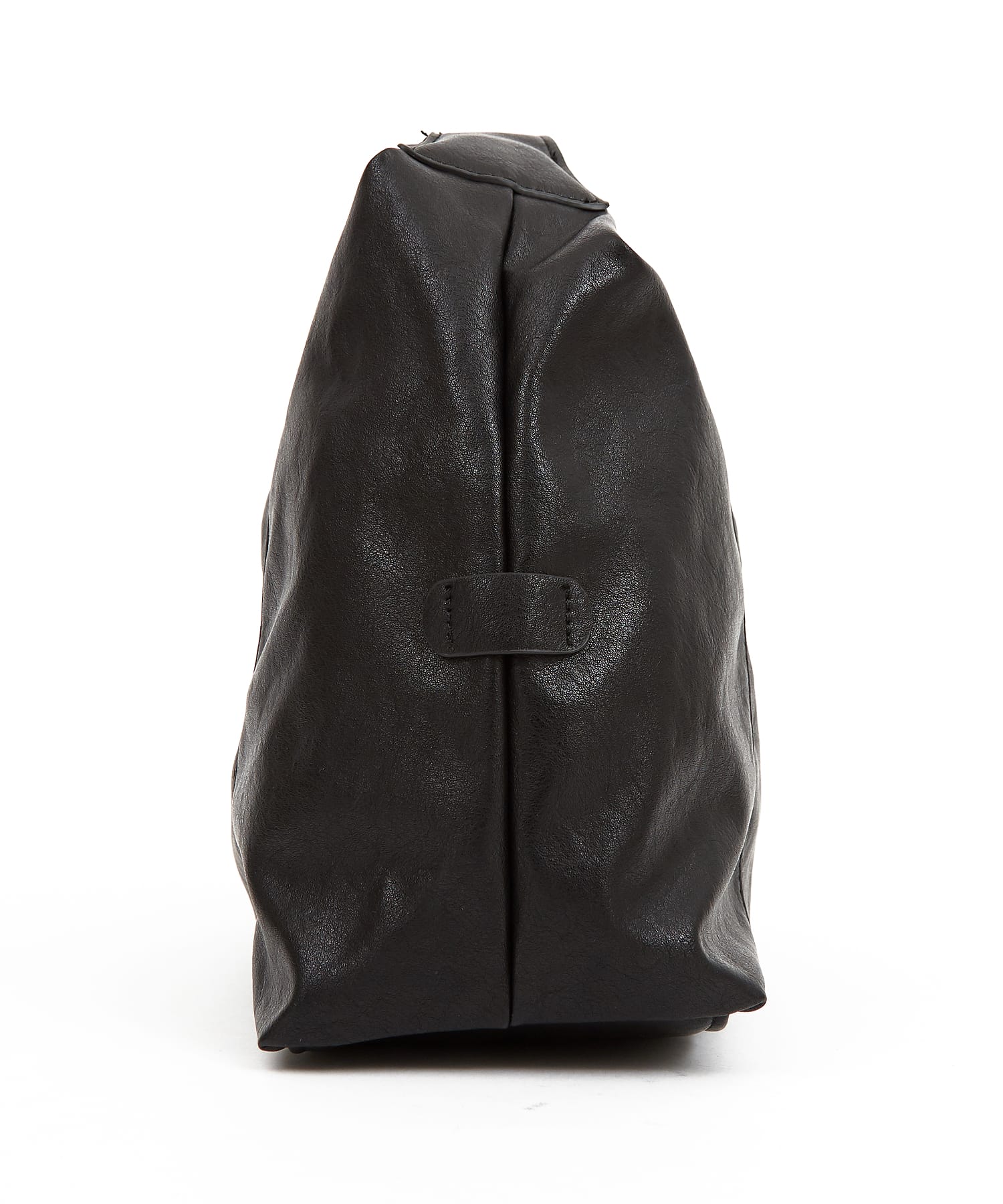 ブラック合成皮革ショルダーバッグ NEOS（KOKUYO） ショルダーバッグ 「neos」合成皮革 ロープ