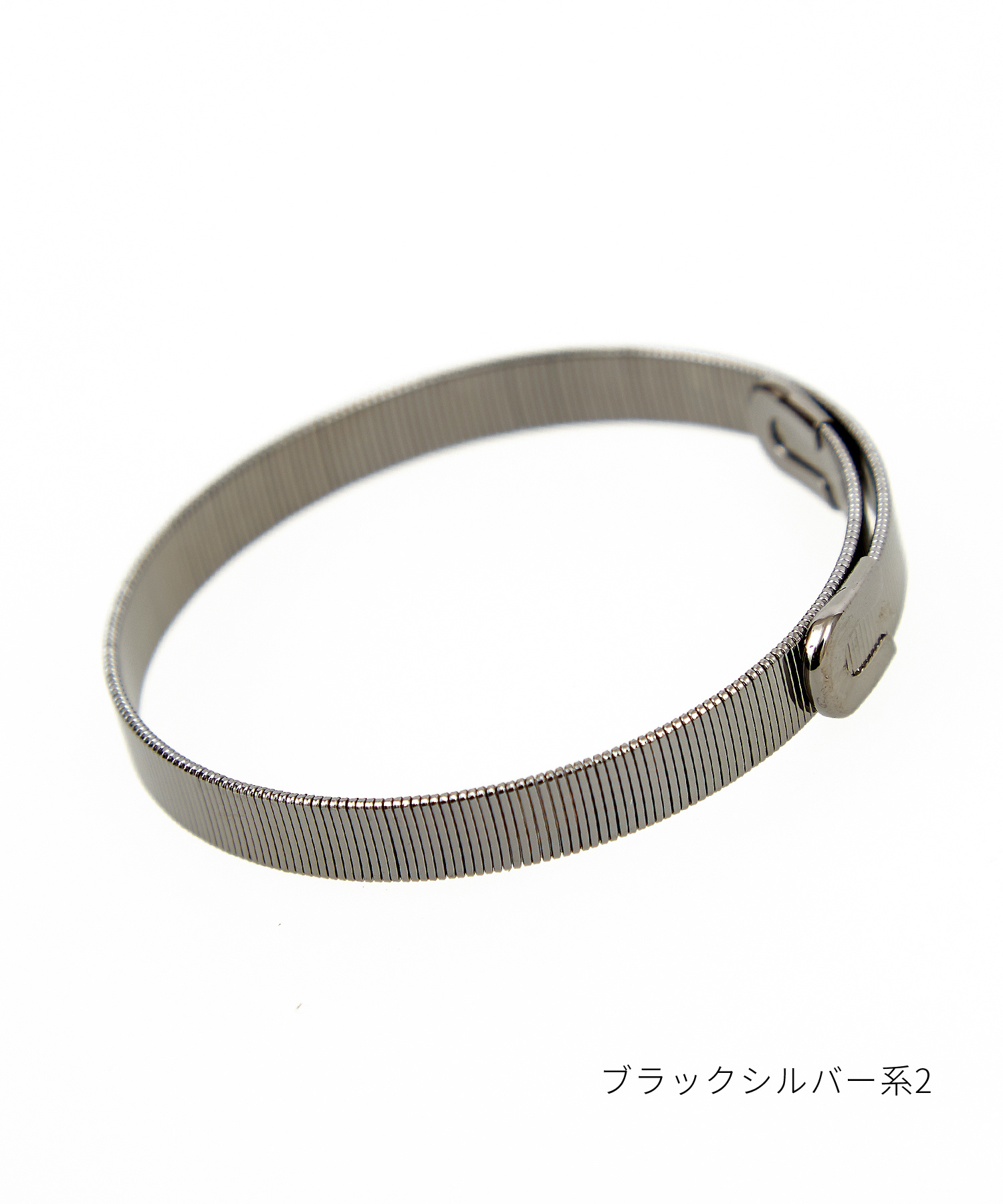 シルバー 彫刻模様 バングル フリーサイズ シルバーブレスレット