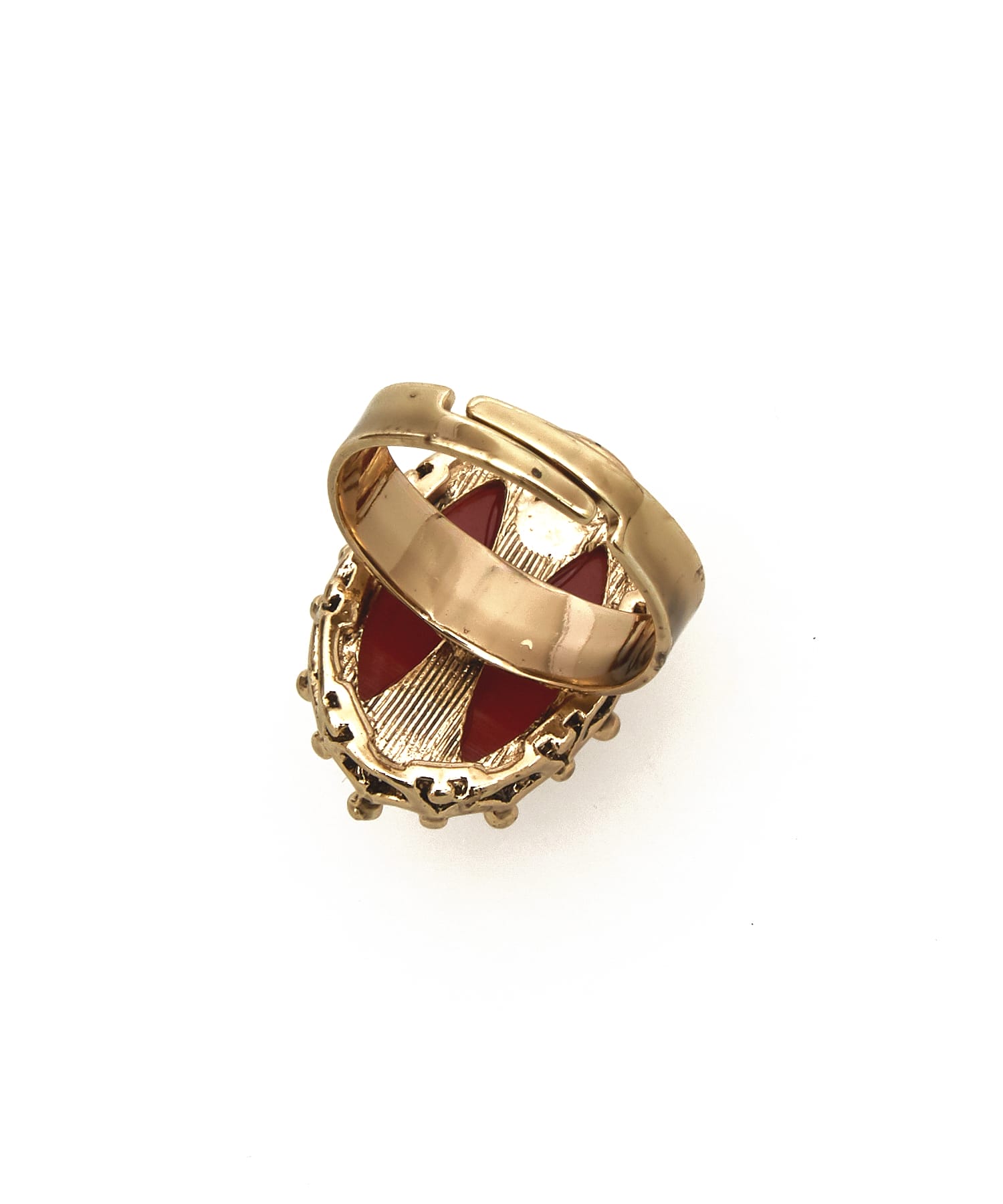 レトロアクリルストーンフリーサイズリング / 指輪 レディース メンズ