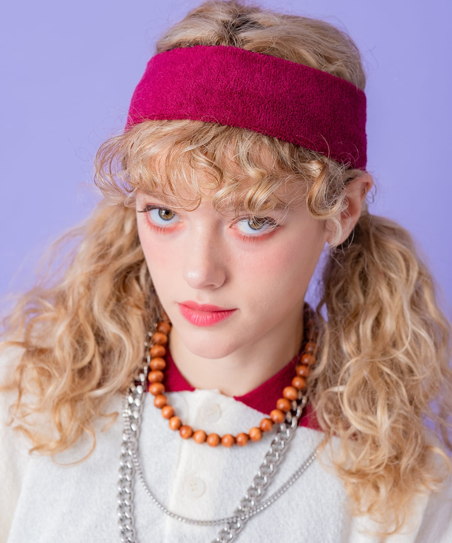 ループパイルヘアバンド / メンズ レディース ユニセックス ヘッド