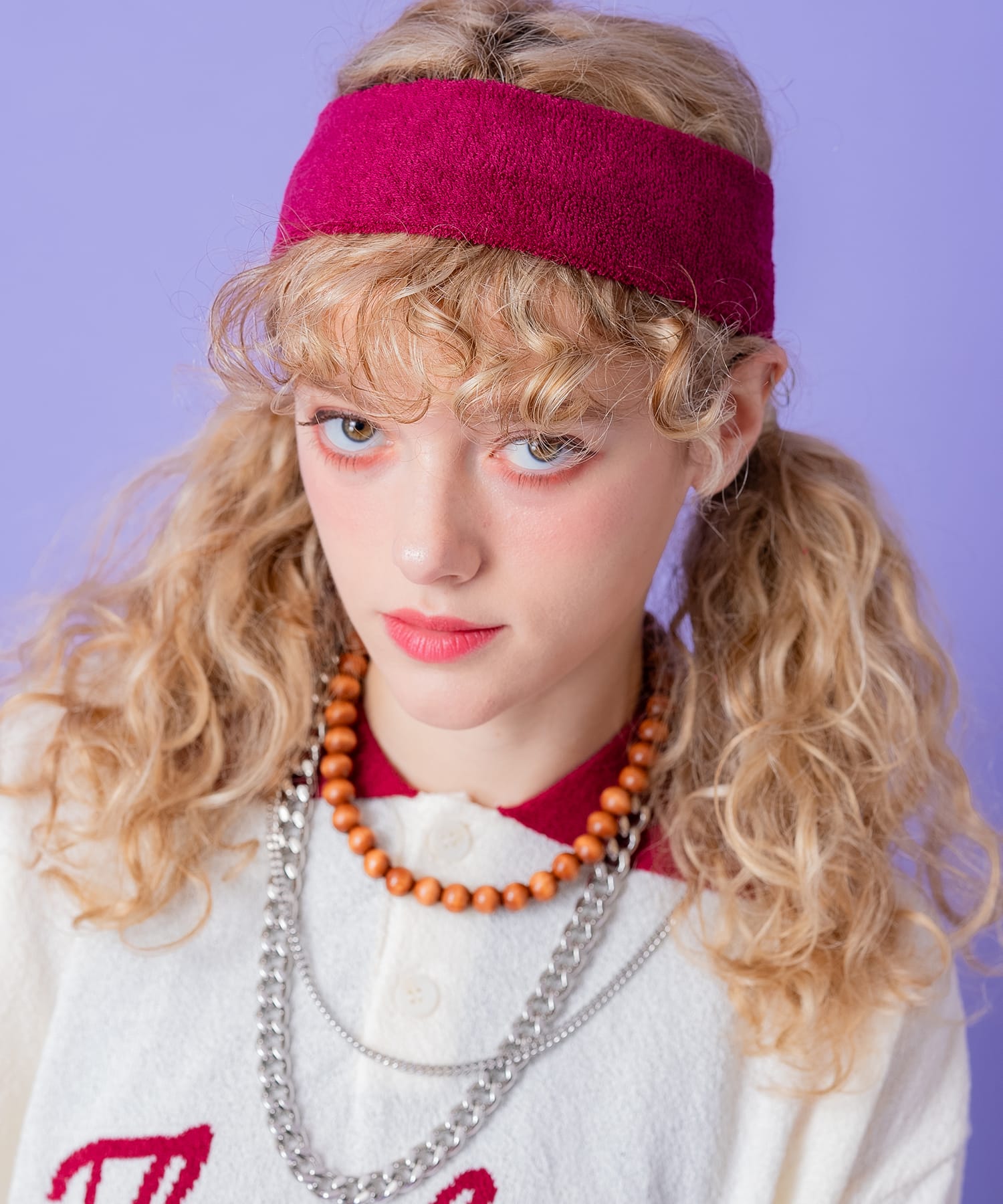 キネマ ヘアバンド　パイル生地 キネマ ヘアバンド パイル生地 border hair band – Maison Kinema