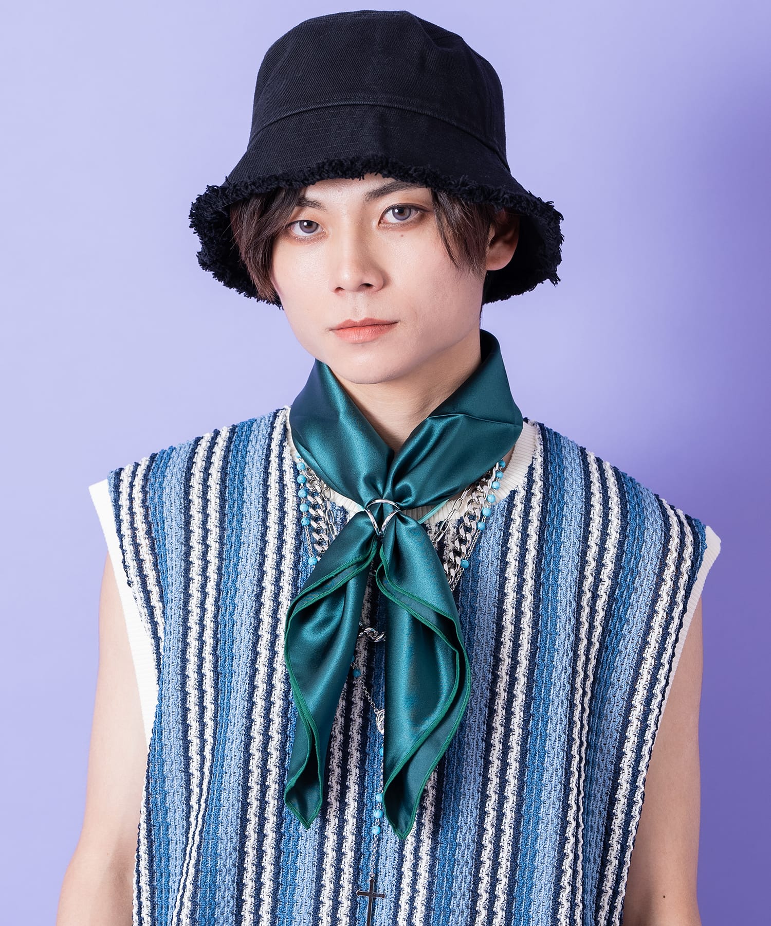 サテンスカーフ(65cm×65cm) / メンズ レディース ユニセックス