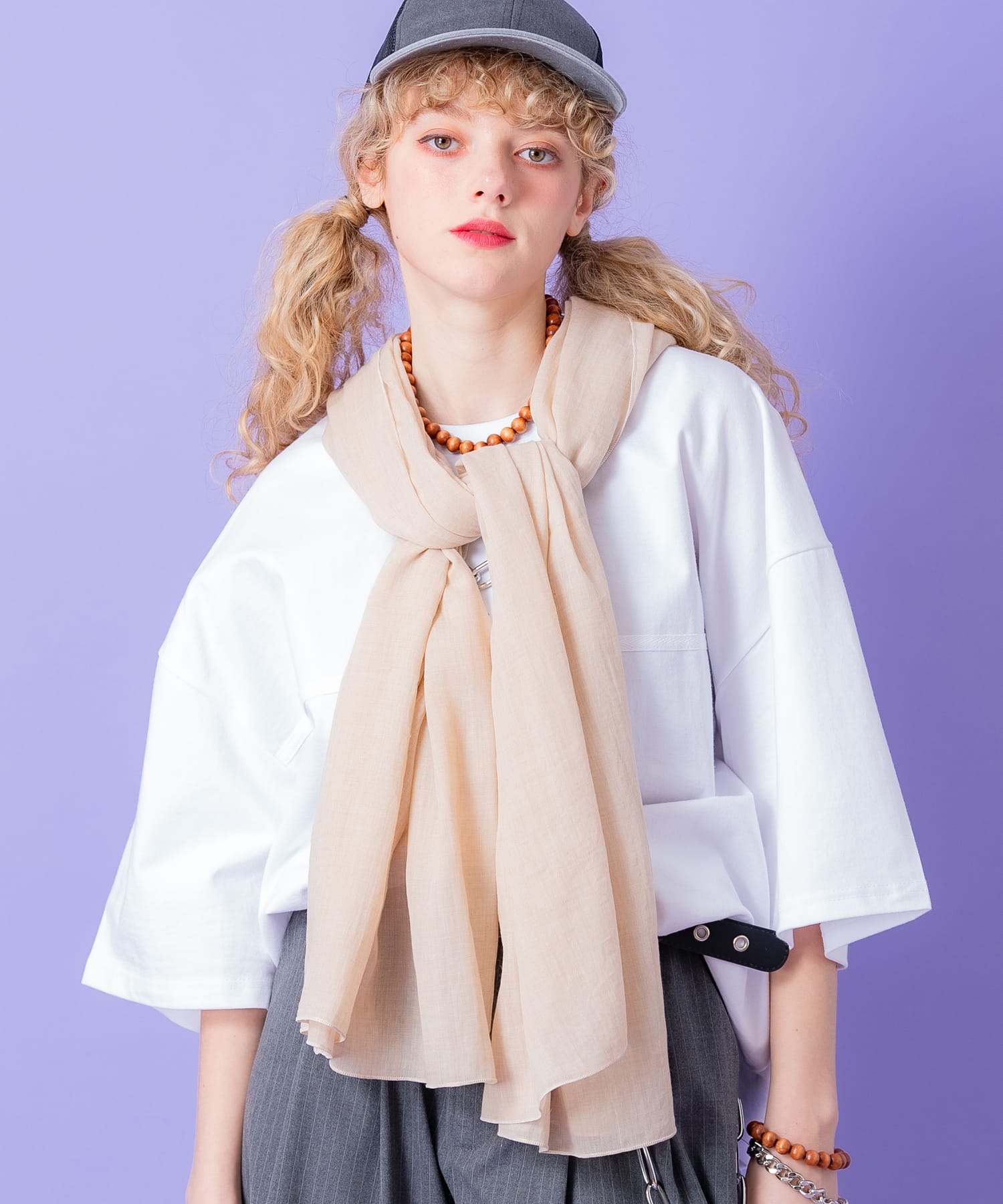 ロコネイル　ブランケット？　マフラー？ レディス アクセサリー スカーフ・マフラー | Loro Piana