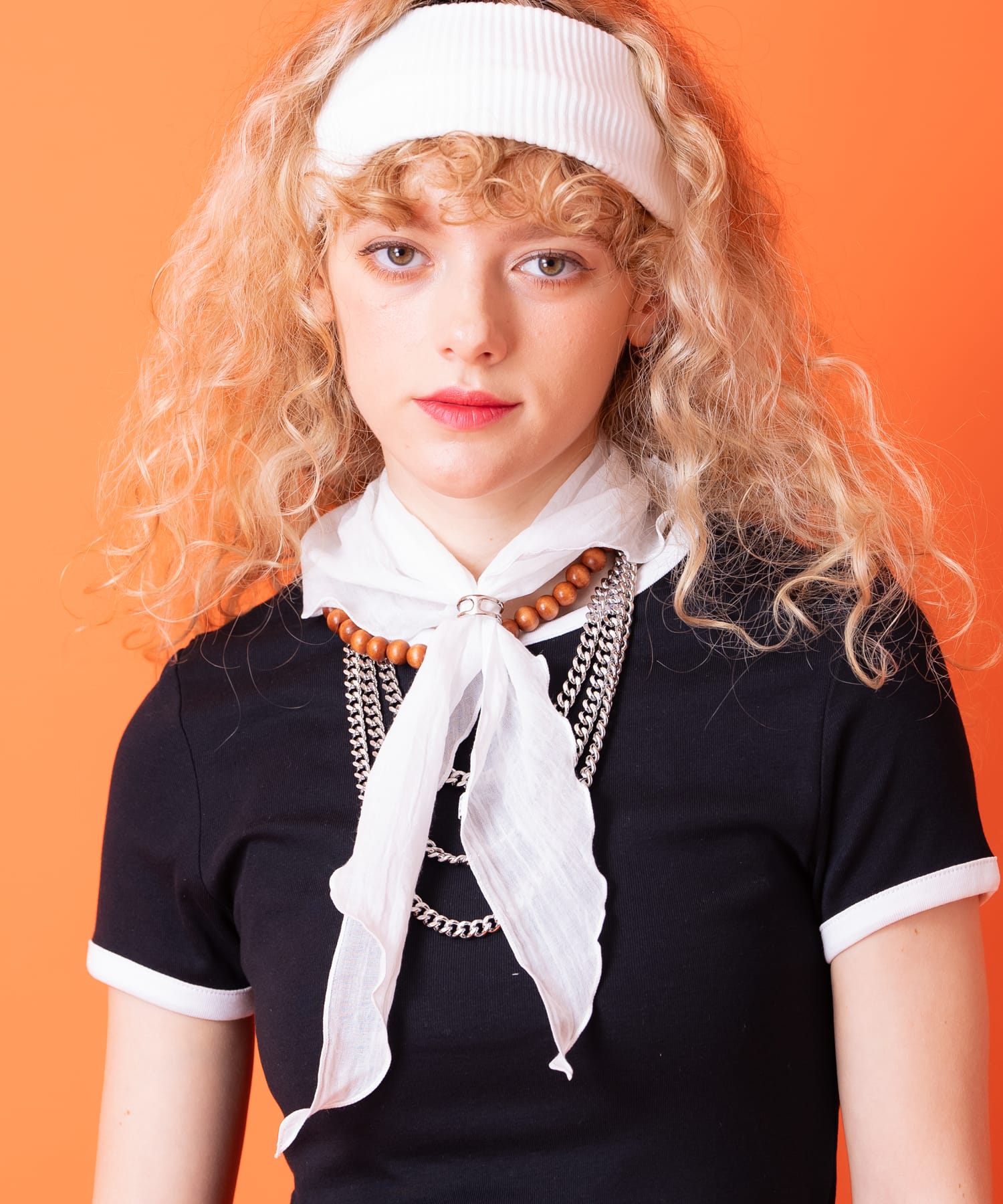 サマーコットンエアリーナロースカーフ / レディース メンズ ユニ