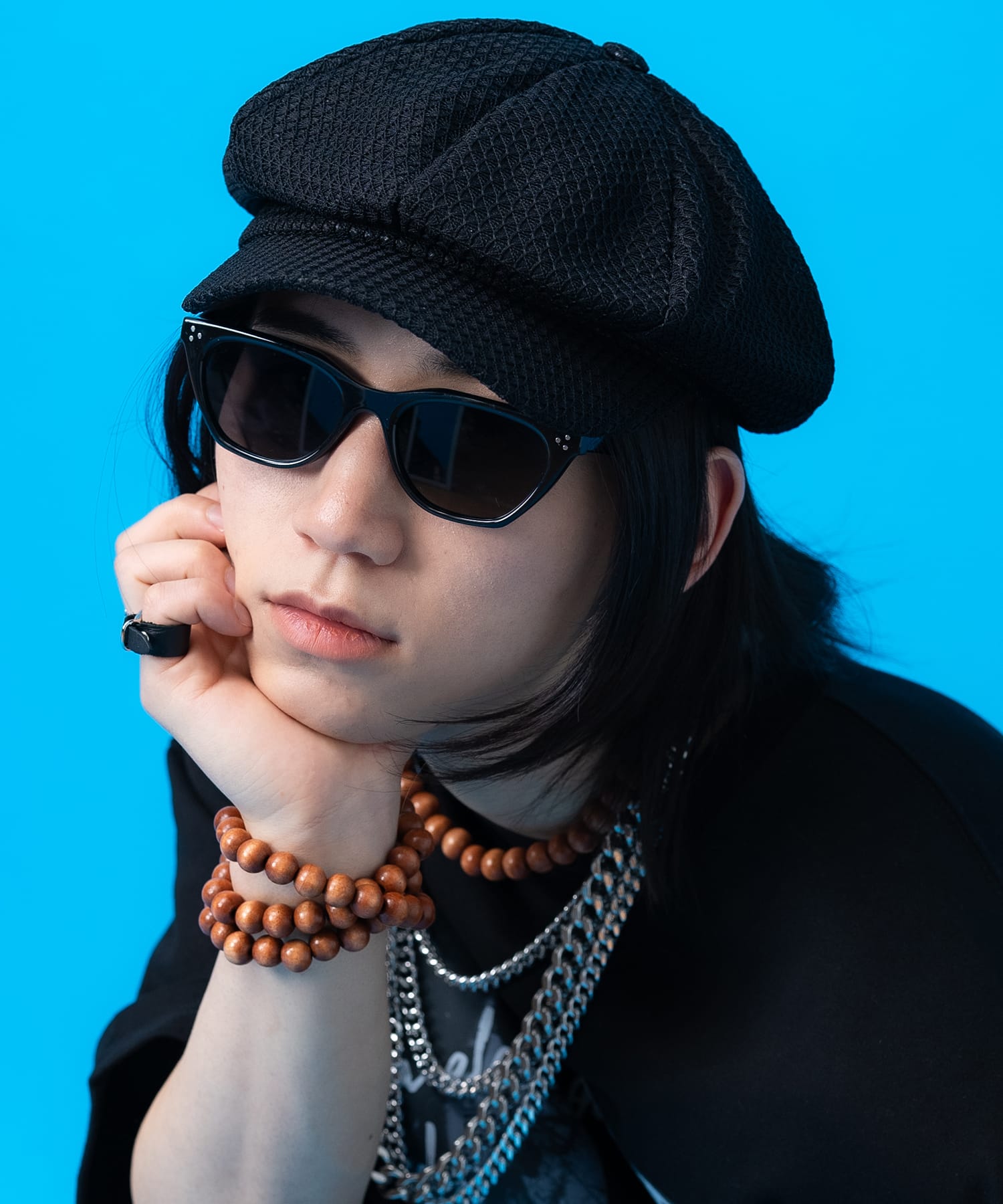 【最高級】 カスターノ x ロロピアーノ キャスケット ハンチング帽子 紺 最高級】 カスターノ x ロロピアーノ キャスケット ハンチング