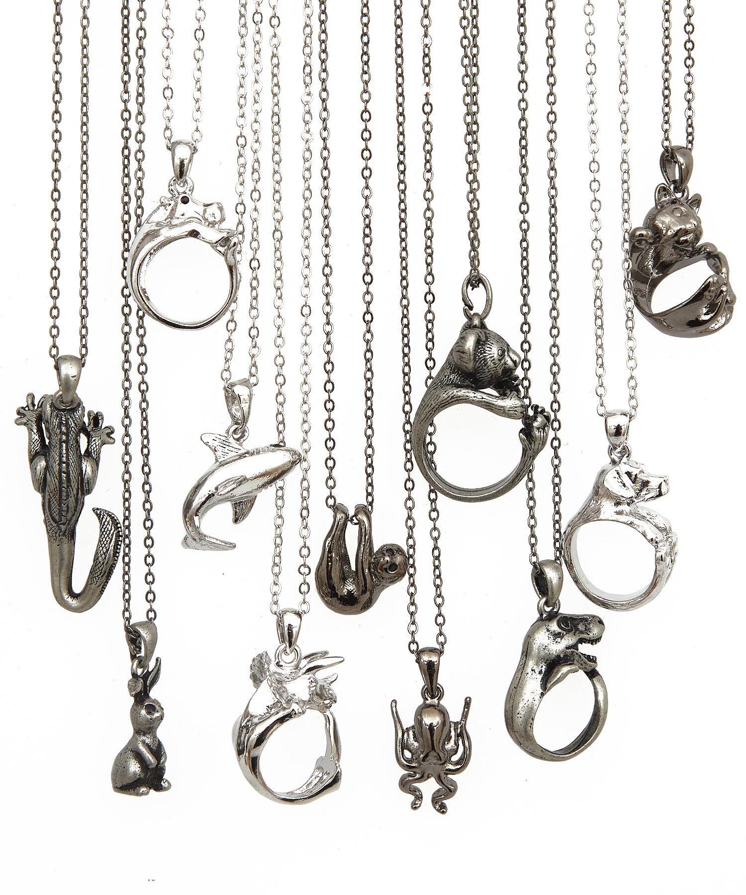 アニマルバリエーションネックレス(45cm) / ユニセックス メンズ