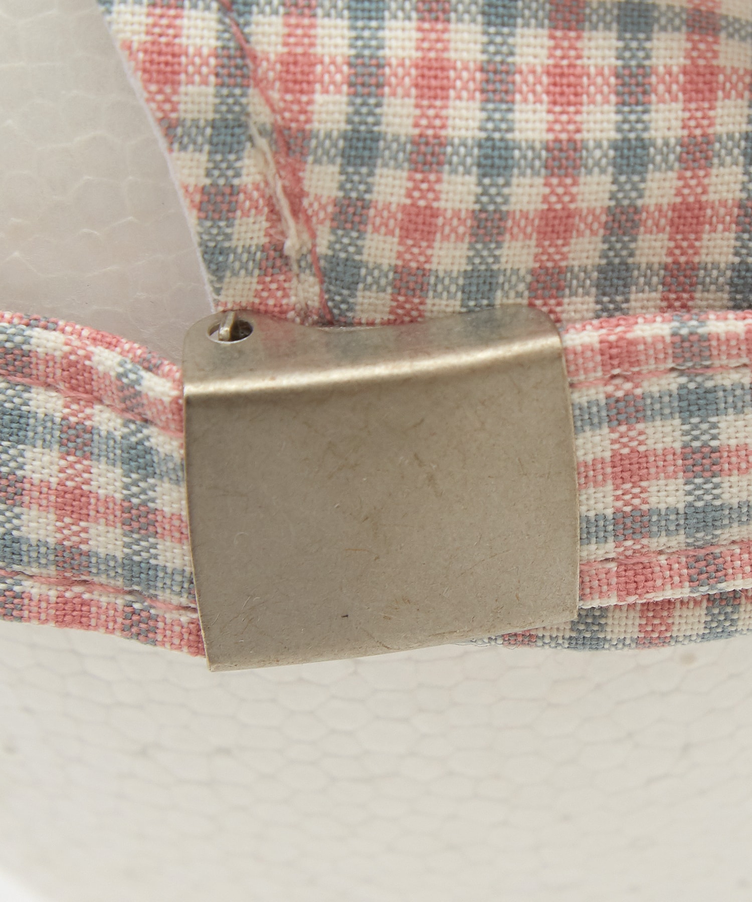 チェック×デニムコンビ2トーンキャップ / メンズ レディース ユニ