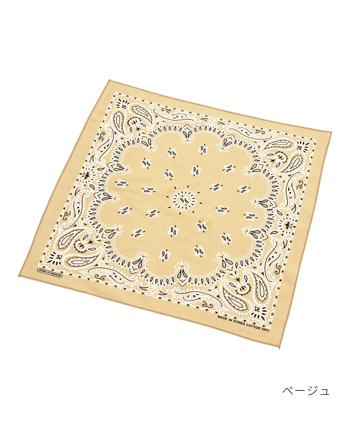 ペイズリーハンカチ(50cm×50cm) / メンズ レディース ユニセックス