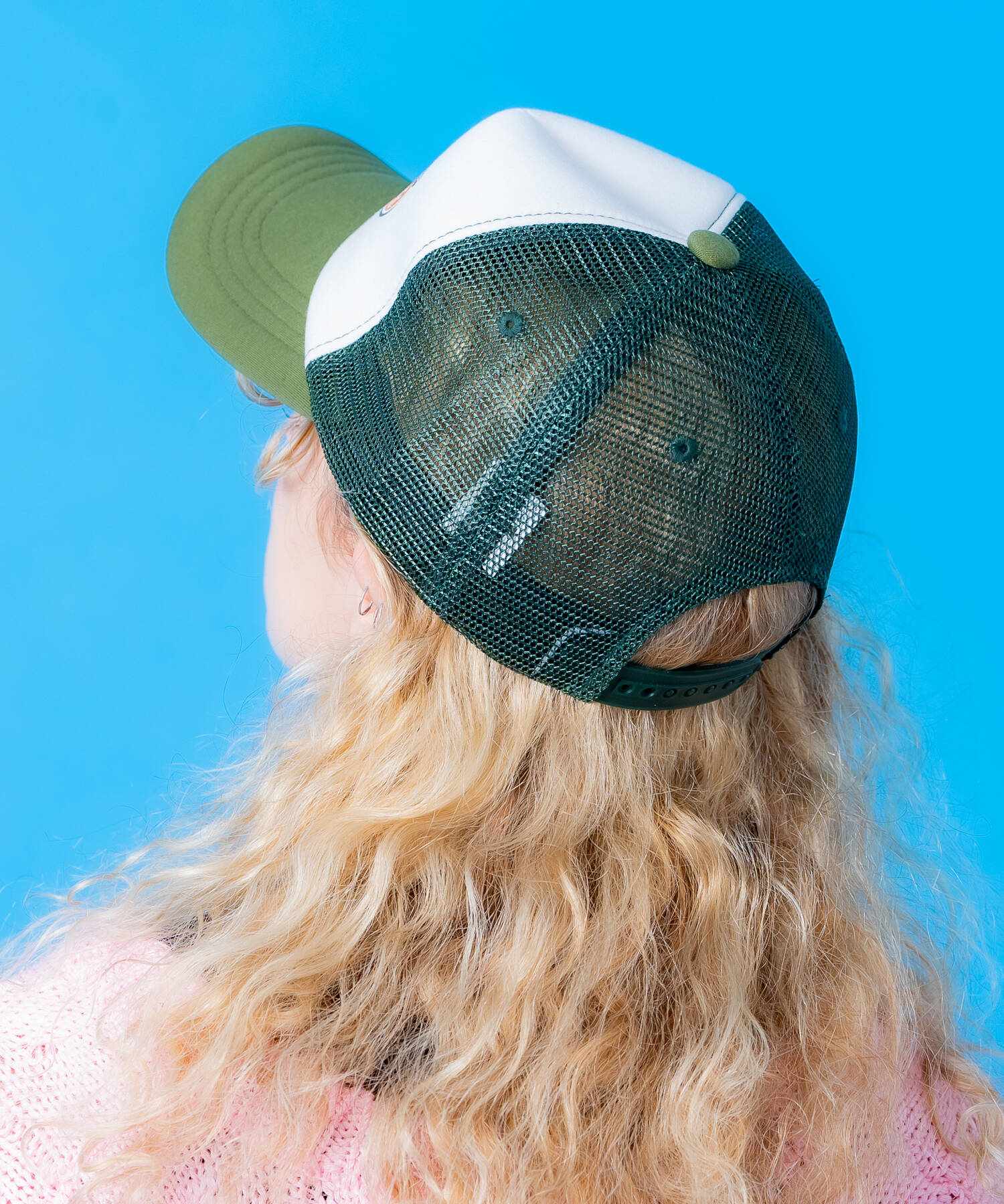 NYCロゴプリントメッシュキャップ / メンズ レディース ユニ