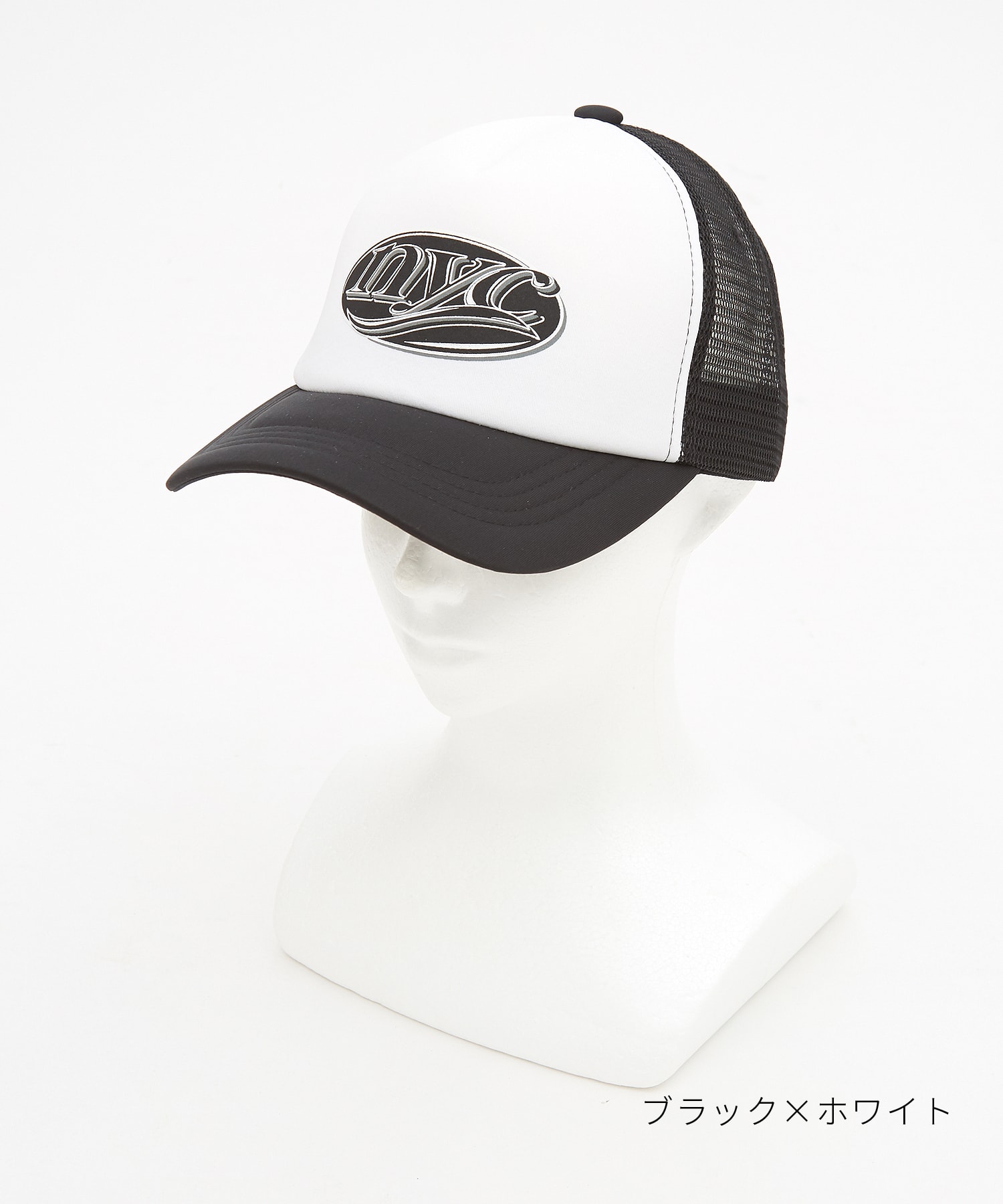 NYCロゴプリントメッシュキャップ / メンズ レディース ユニ