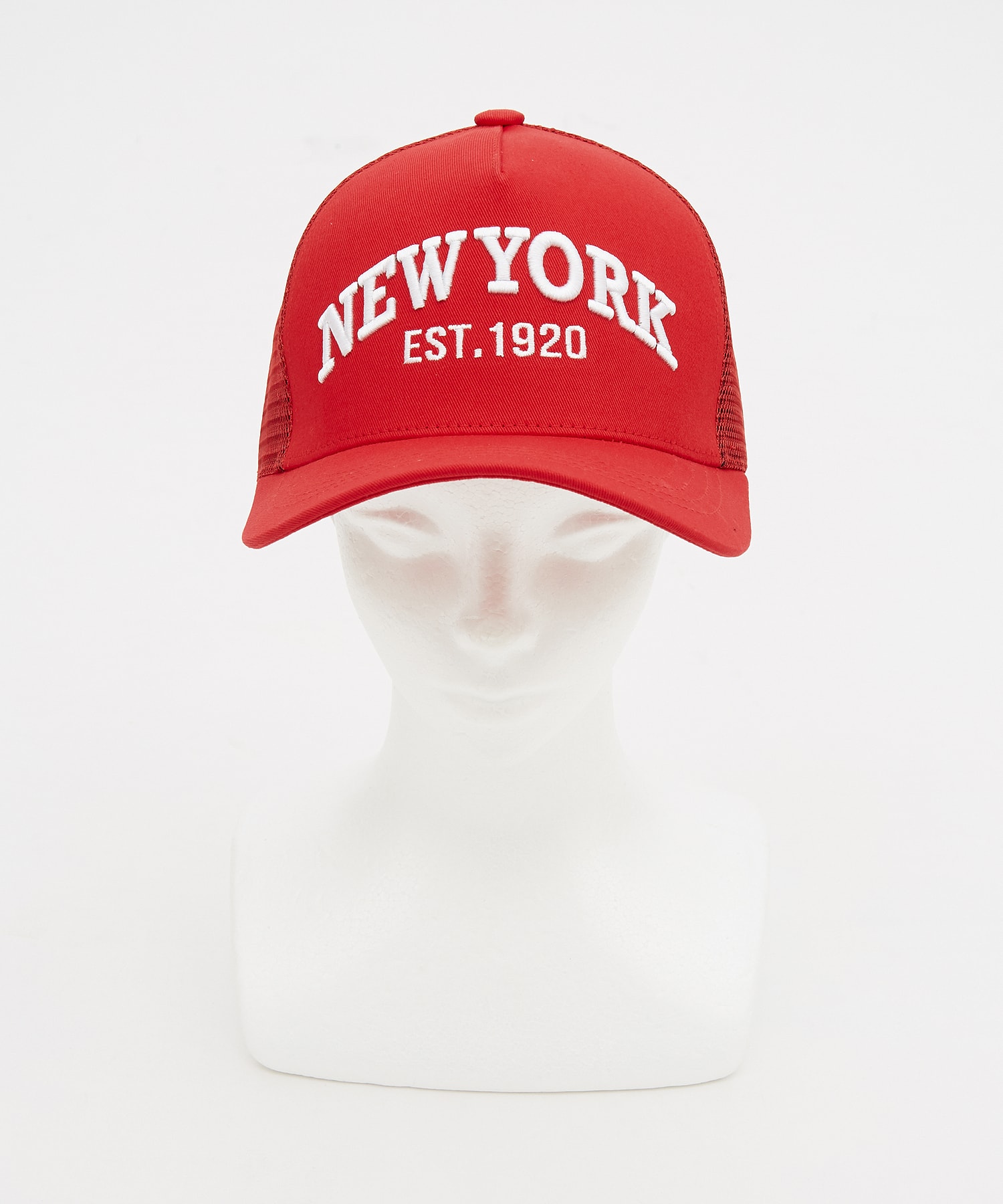 NEWYORK立体刺繍メッシュキャップ / メンズ レディース ユニ