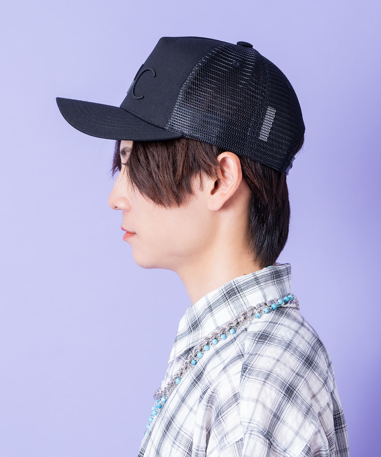 NYC3Dロゴメッシュキャップ / メンズ レディース ユニセックス