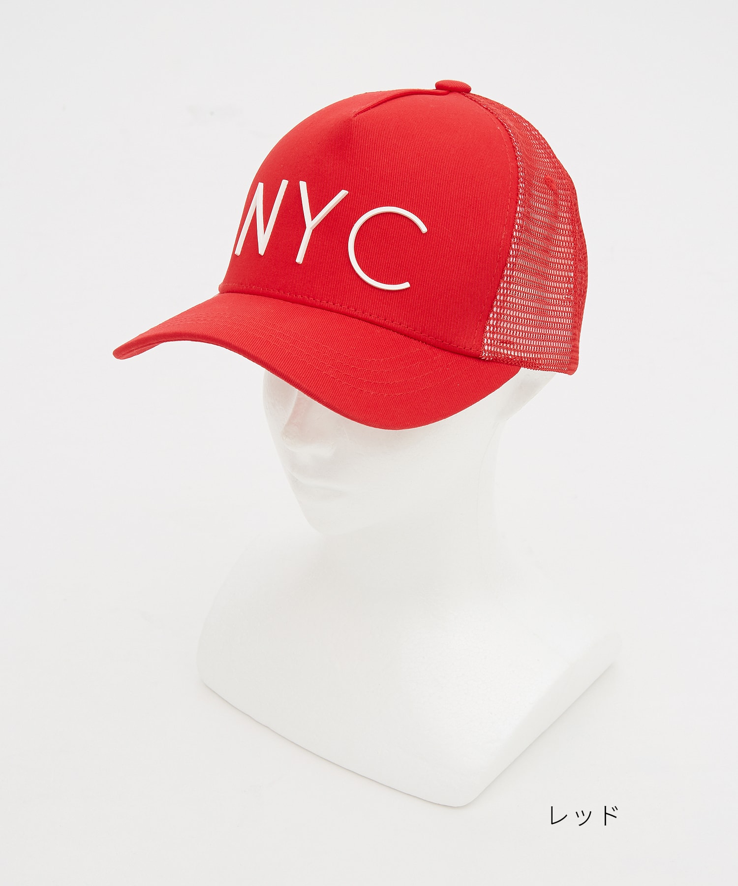 Independent メッシュキャップ　赤 INDEPENDENT CROSS MESH CAP メッシュキャップ キャップ インディペン