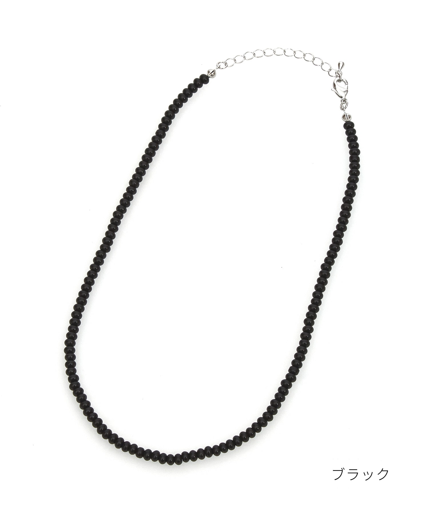ガラスビーズネックレス(40cm) / レディース メンズ ユニセックス