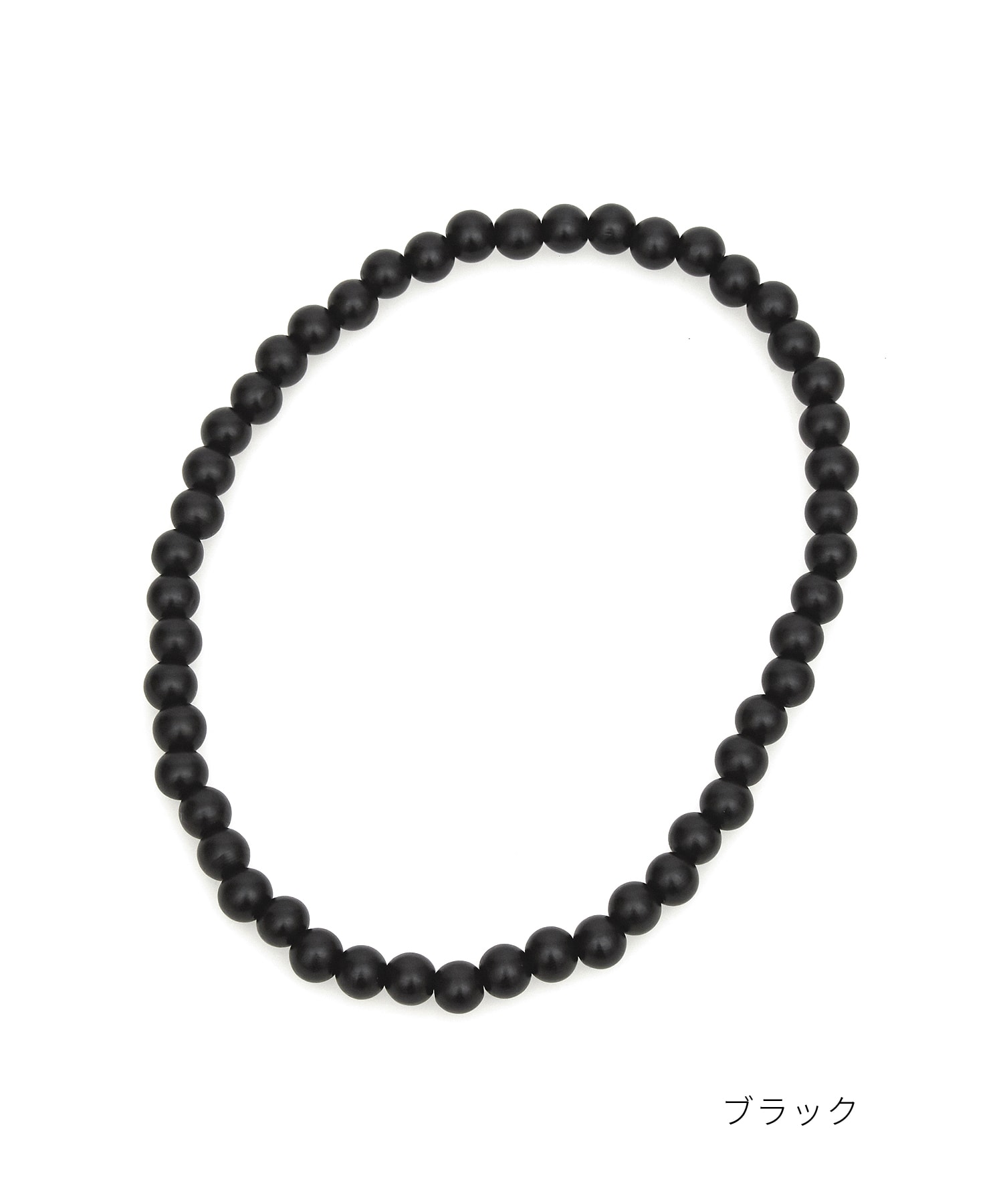ウッドボール数珠ネックレス(50cm) / メンズ レディース ユニセックス