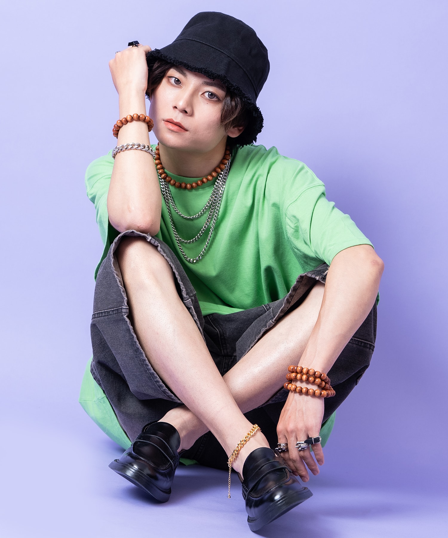 喜平チェーンアンクレット / メンズ レディース ユニセックス シルバー