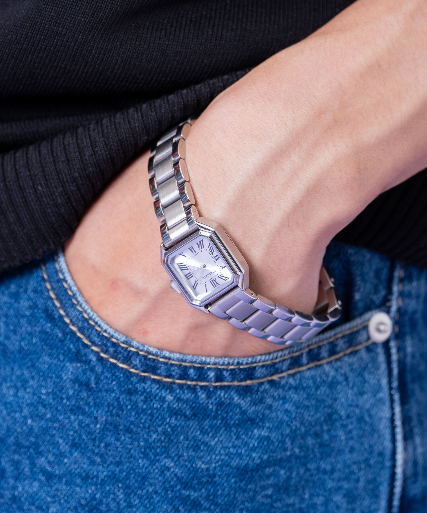 ゴールドカジュアル腕時計 ステンレスバンド 腕時計 レディース 防水 ステンレス ベルト おしゃれ シンプル