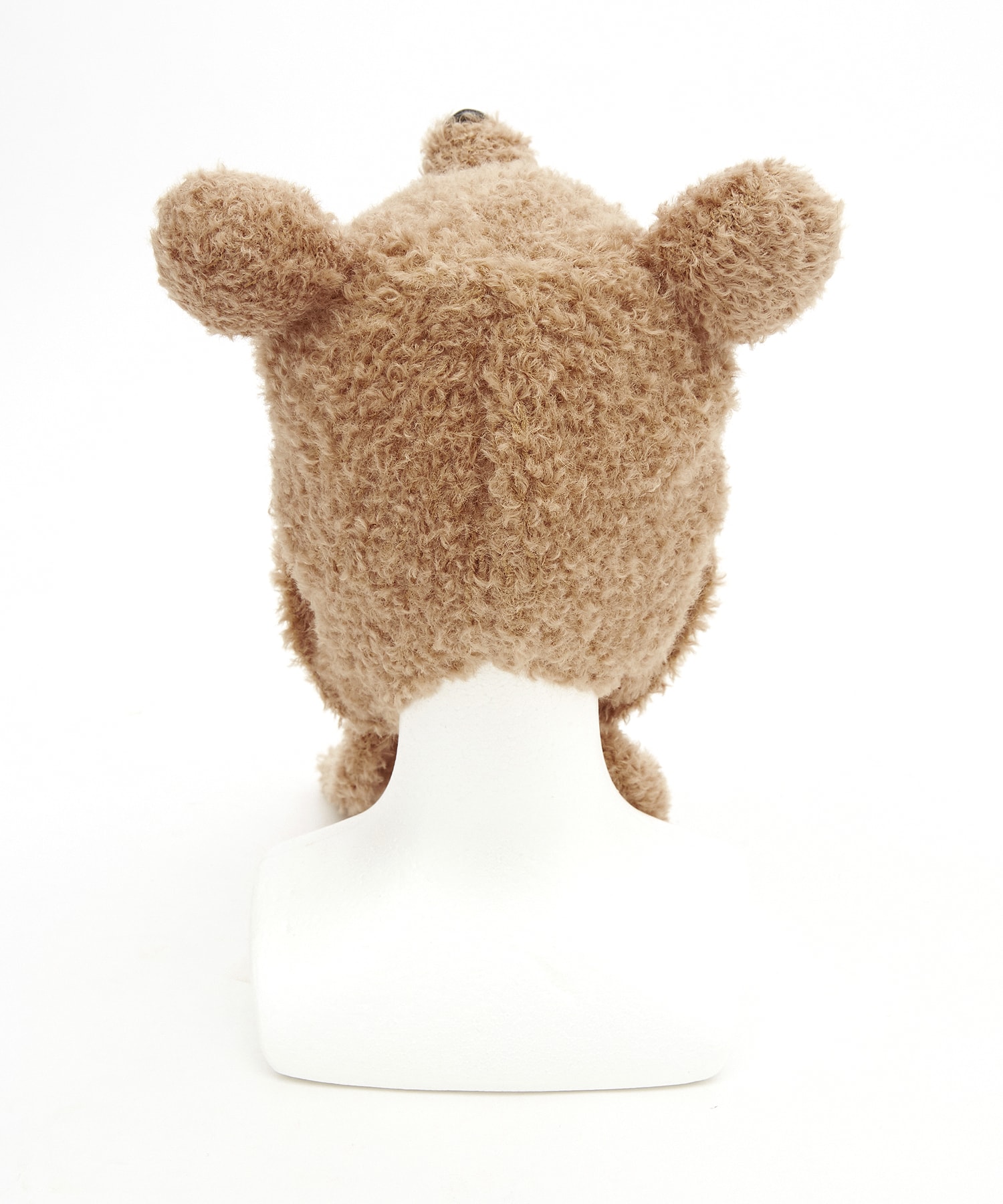 クマさんイヤーフラップファーニットキャップ / ユニセックス ニット帽