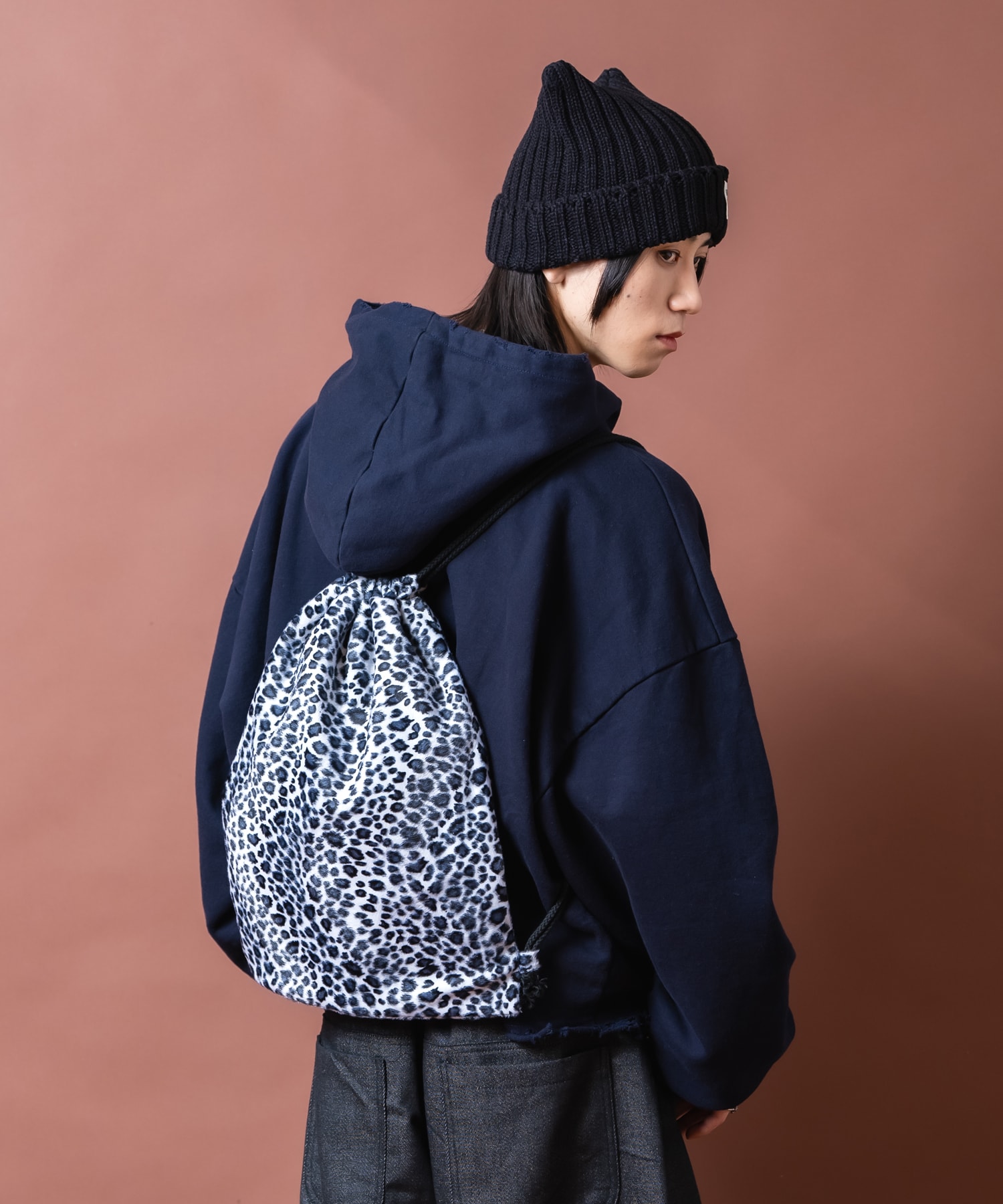 ベロアレオパードナップサック / ユニセックス メンズ レディース