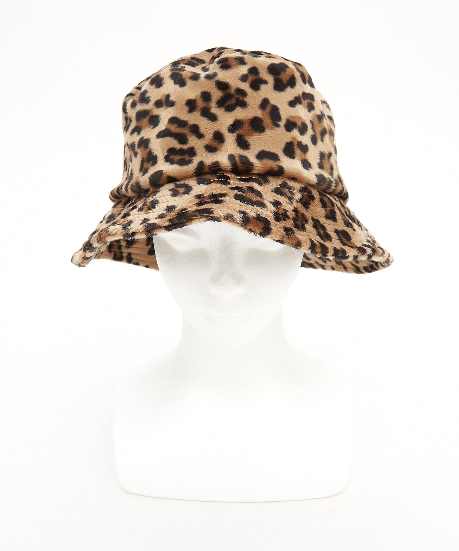 レオパードベロアバケットハット / ユニセックス 帽子 豹柄 ヒョウ