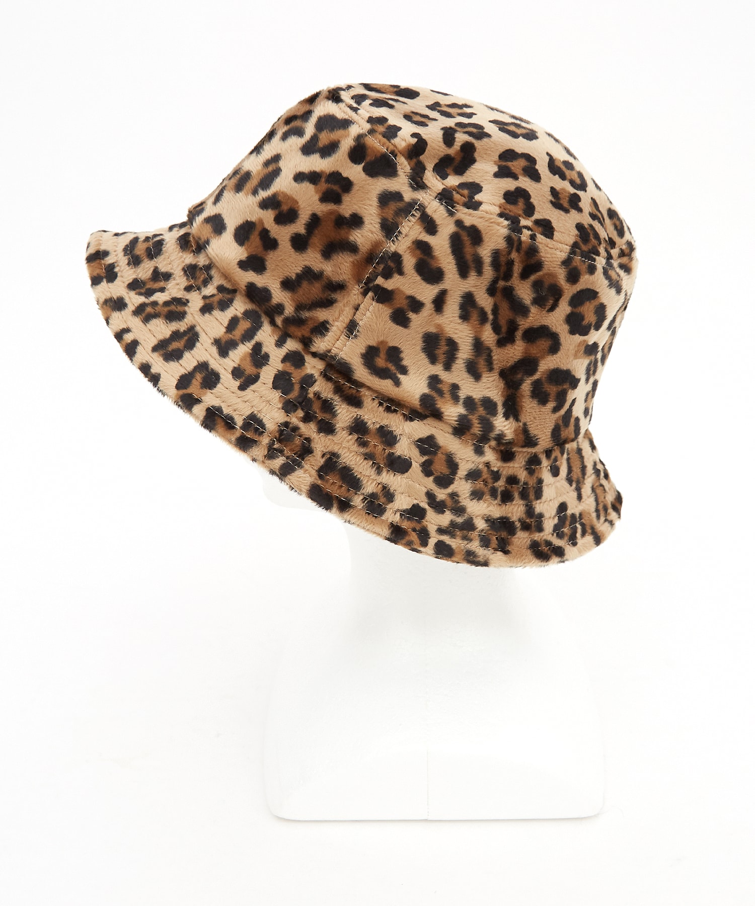 レオパードベロアバケットハット / ユニセックス 帽子 豹柄 ヒョウ