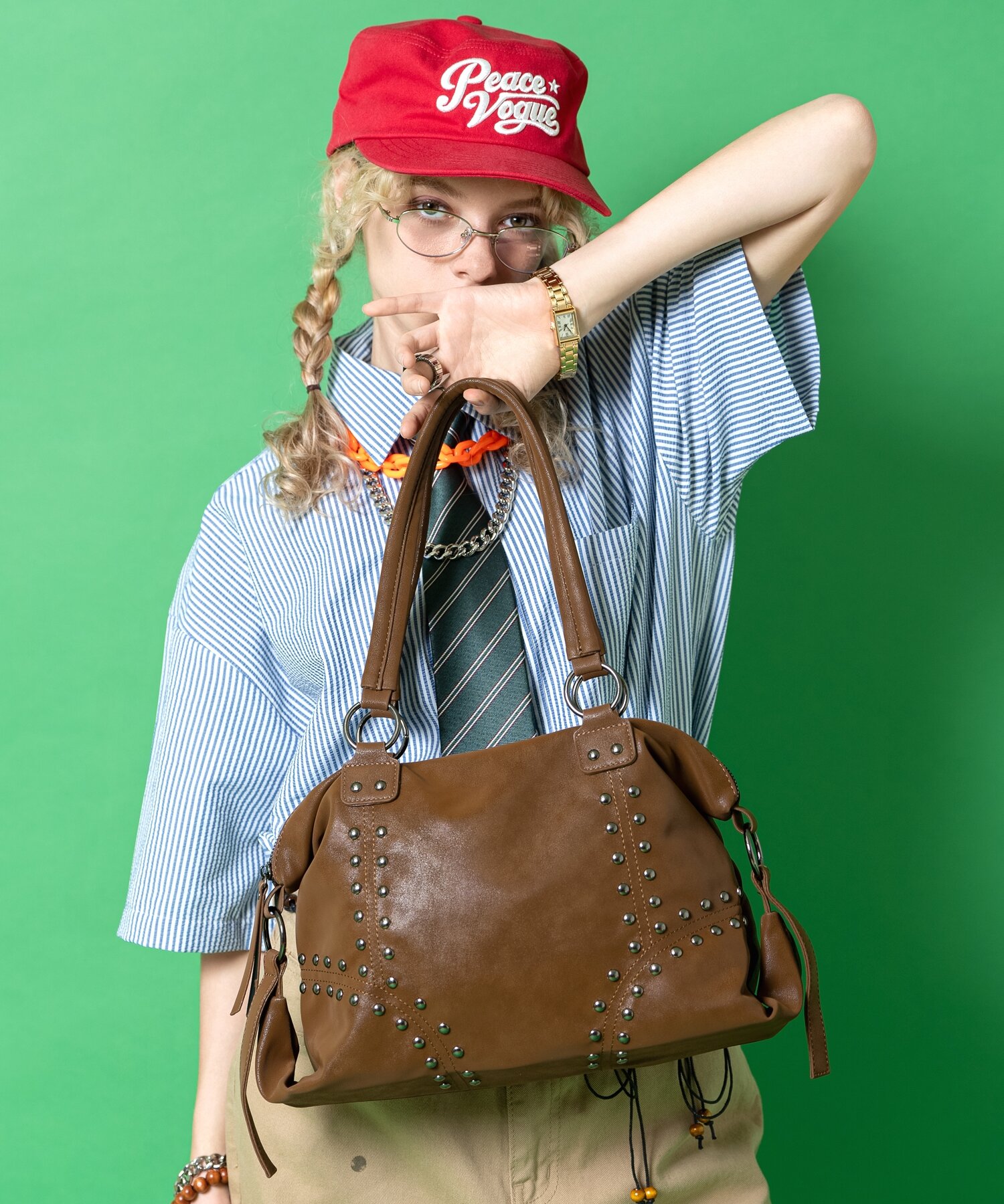 an meets zakka ボストンバッグ