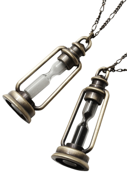 an meets zakka砂時計ランプネックレス